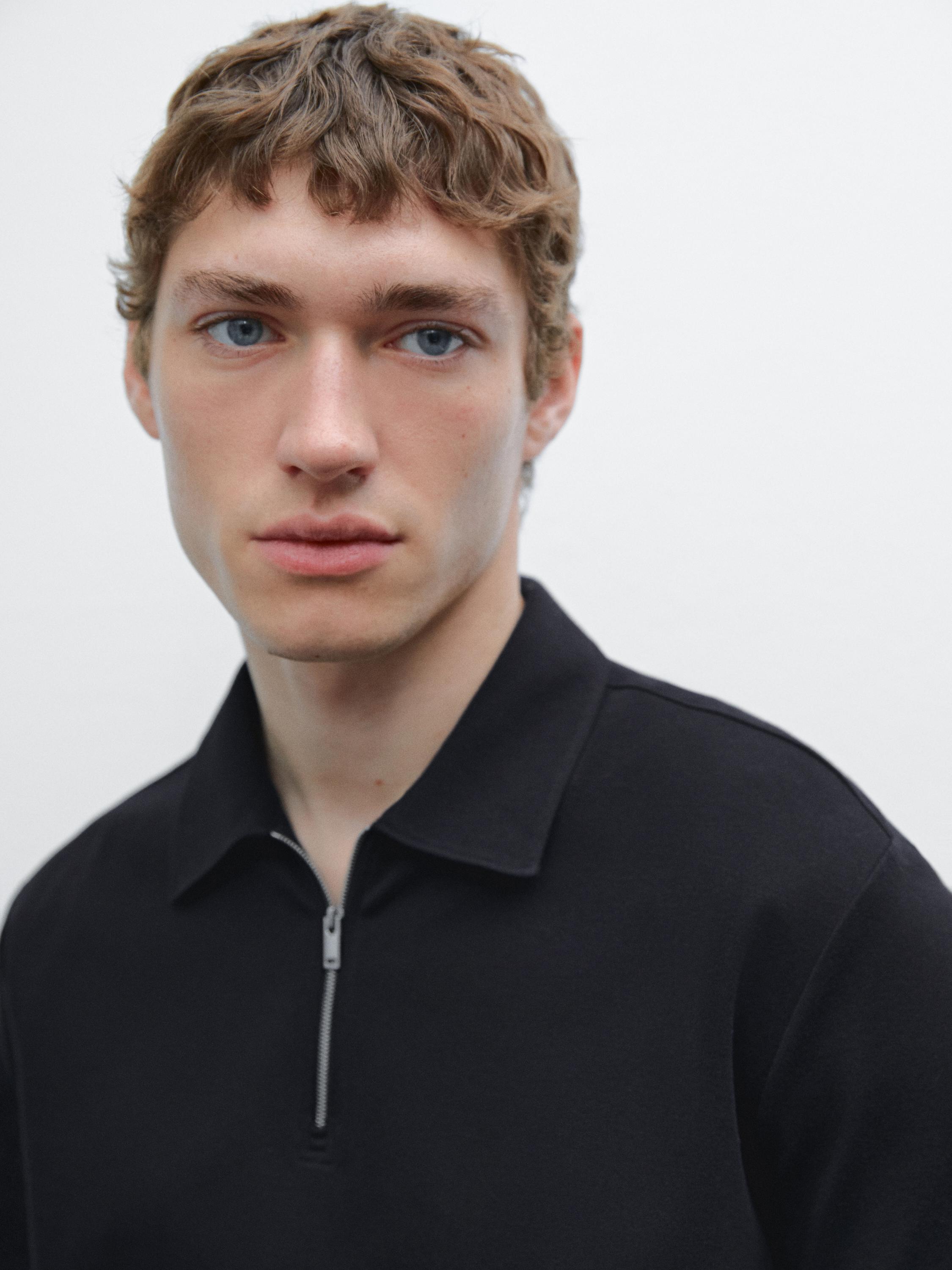 100% cotton short sleeve polo shirt