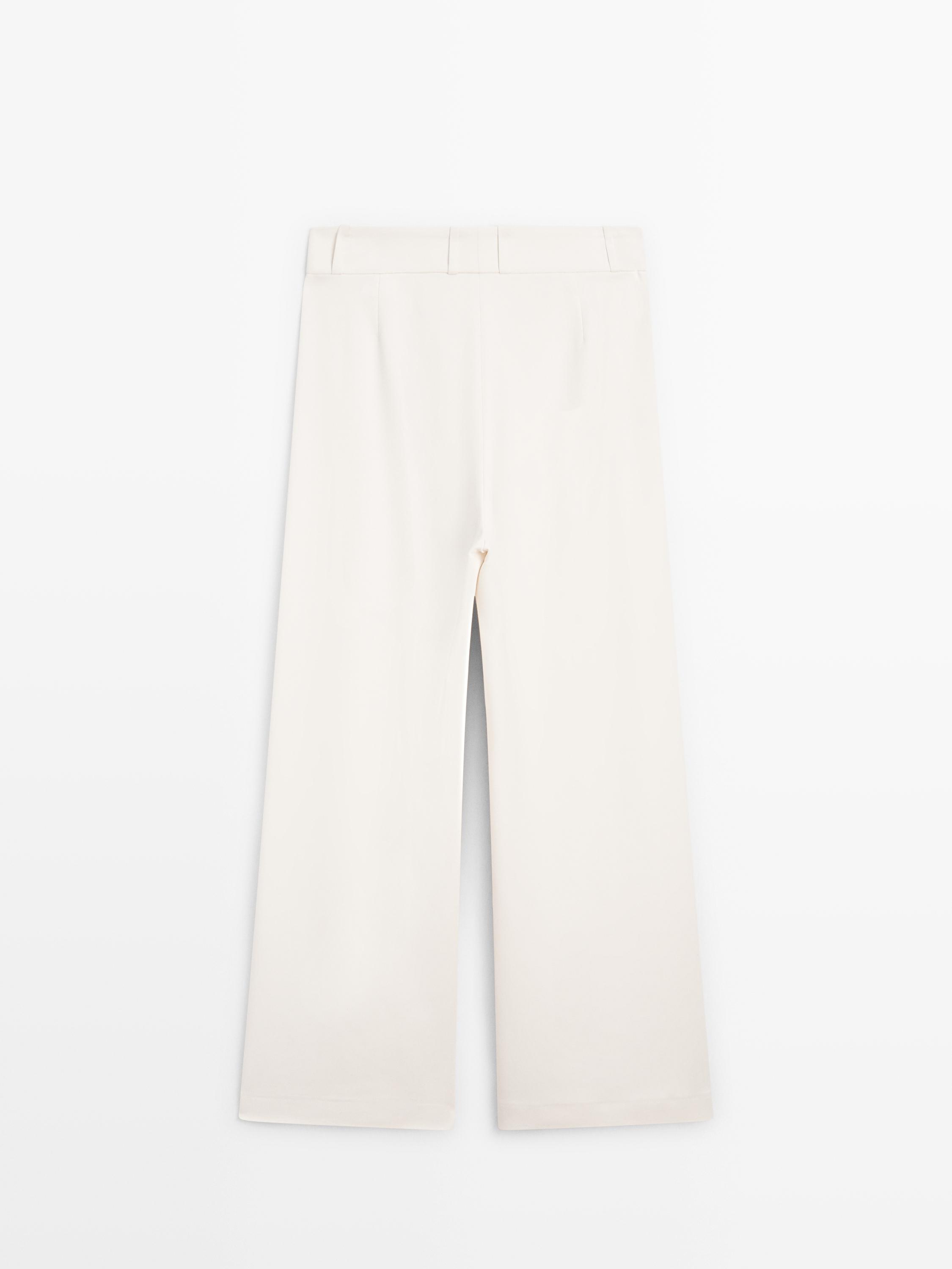 Pantalón pinzas ancho - STUDIO