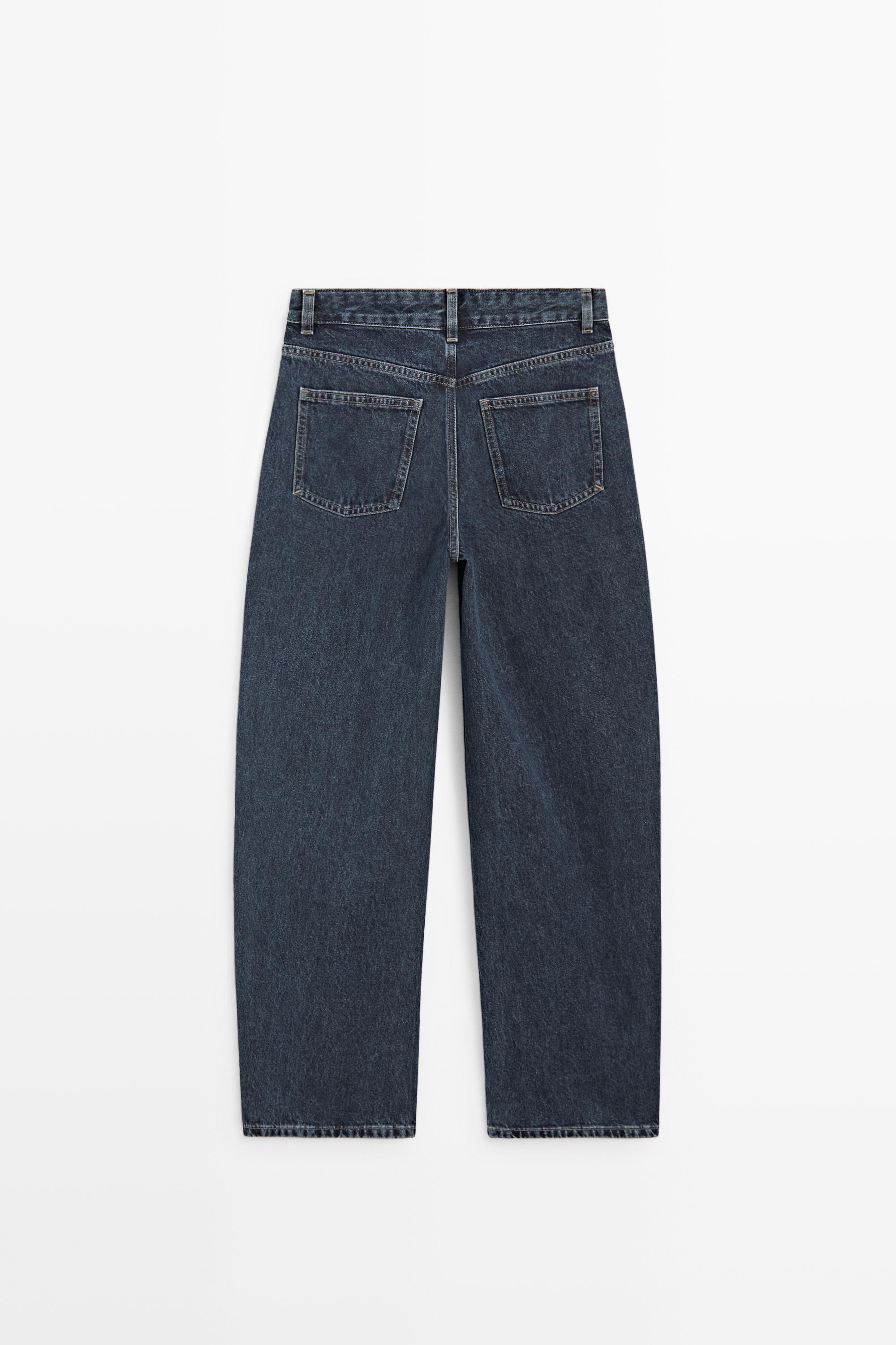 Massimo Dutti Orta bel barrel fit jean