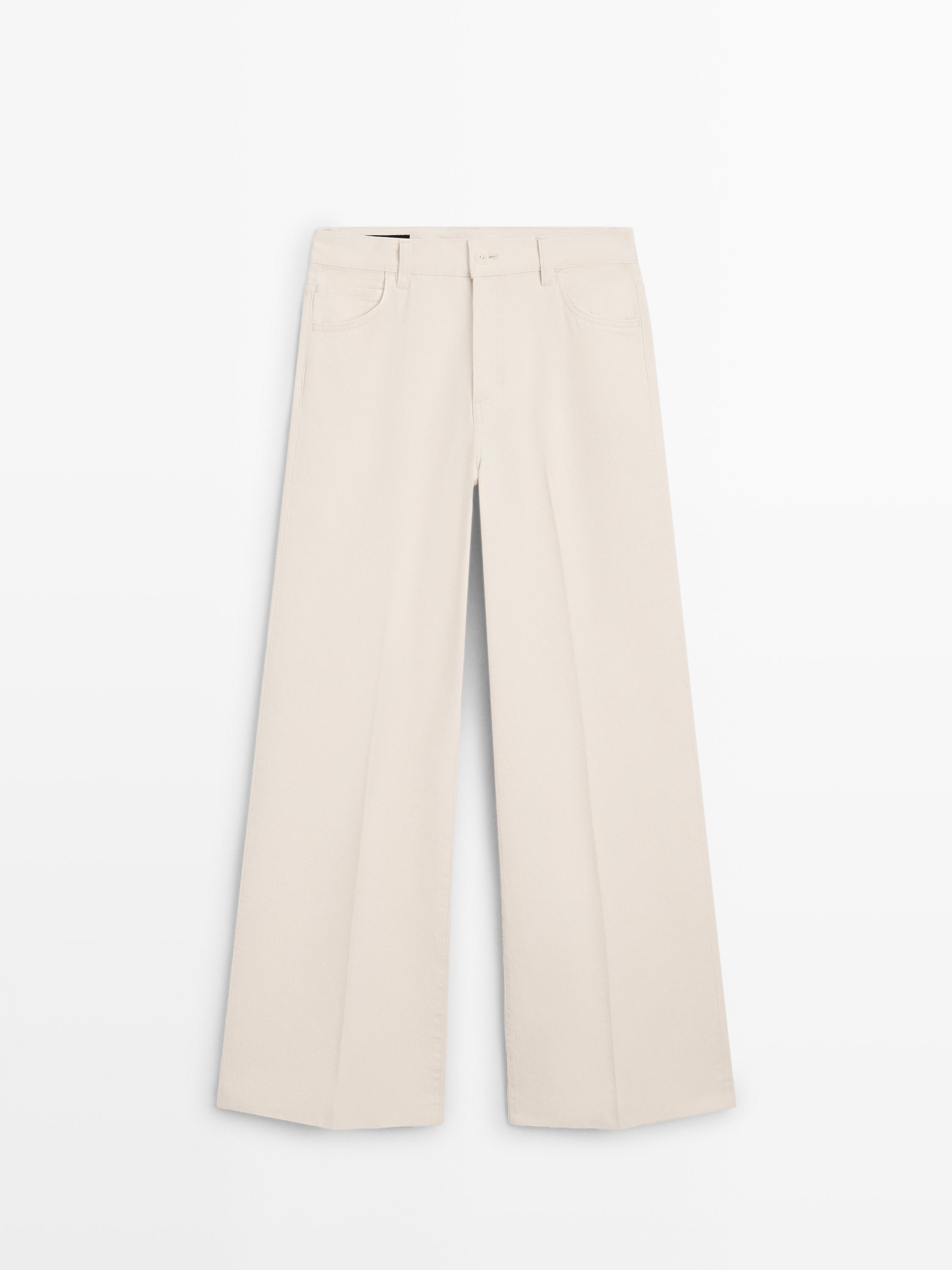 High-waist palazzo jeans — CREAM