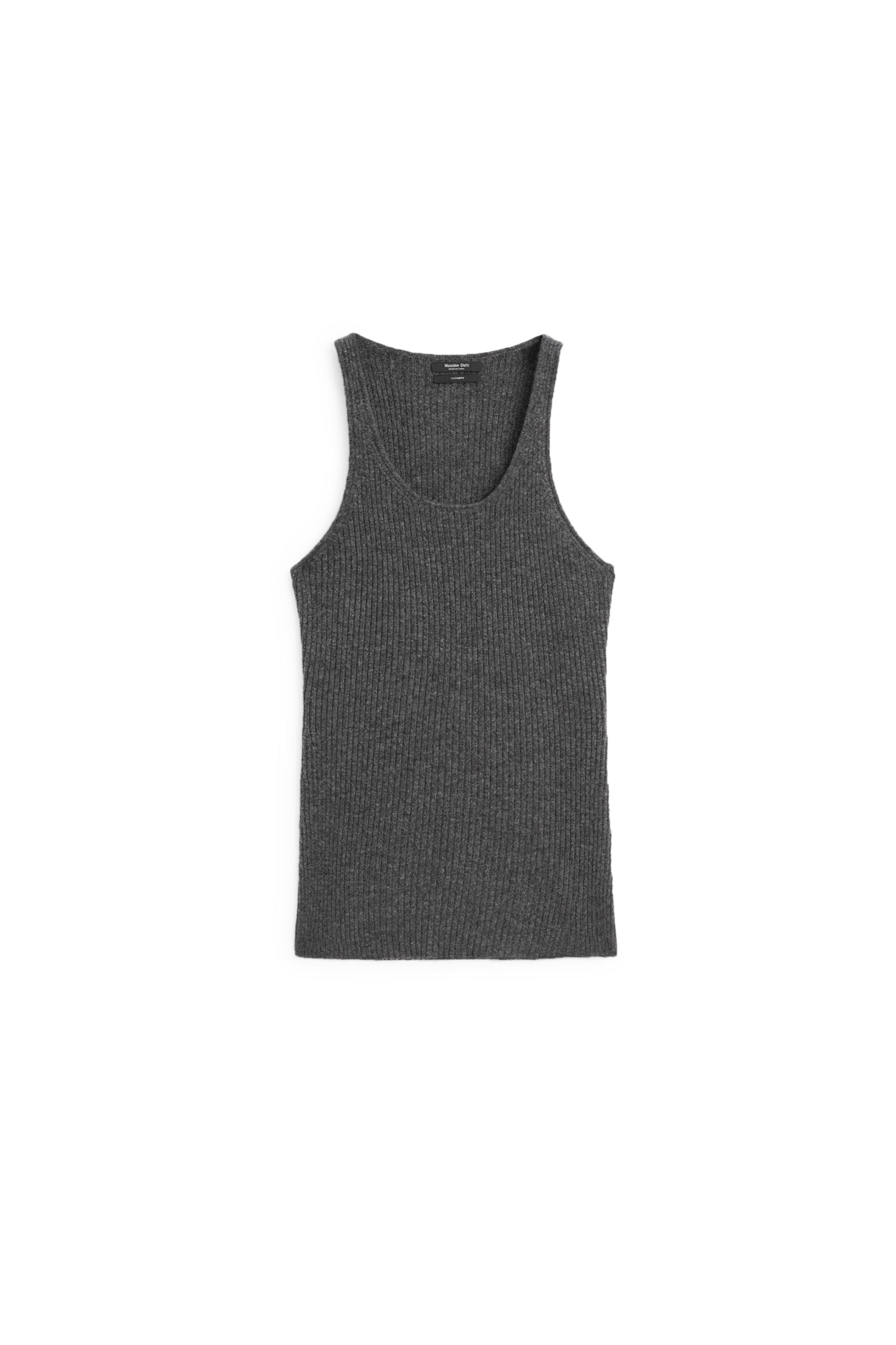 Massimo Dutti %100 Kaşmir Fitilli Triko Üst
