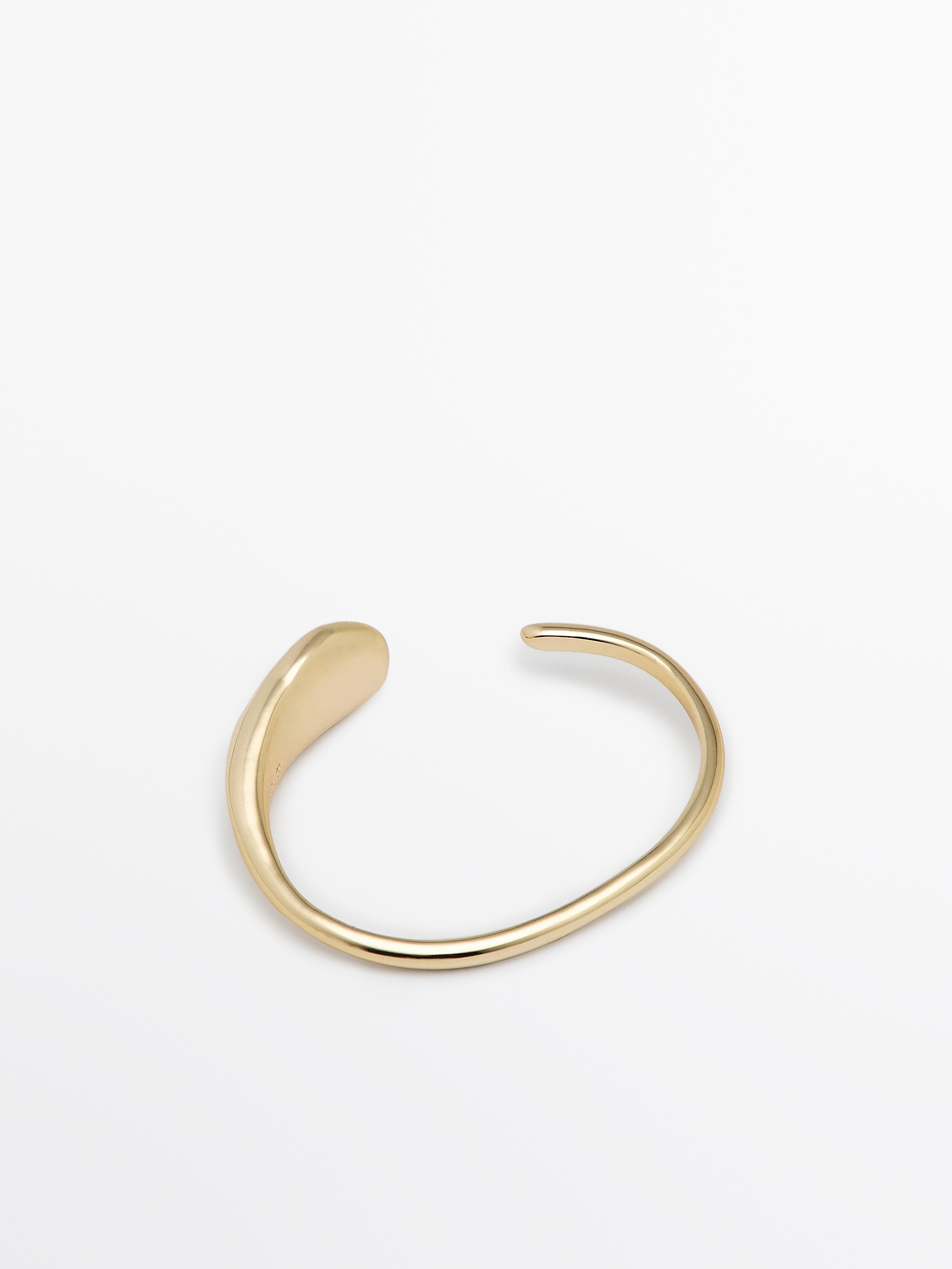 Abstract teardrop bracelet