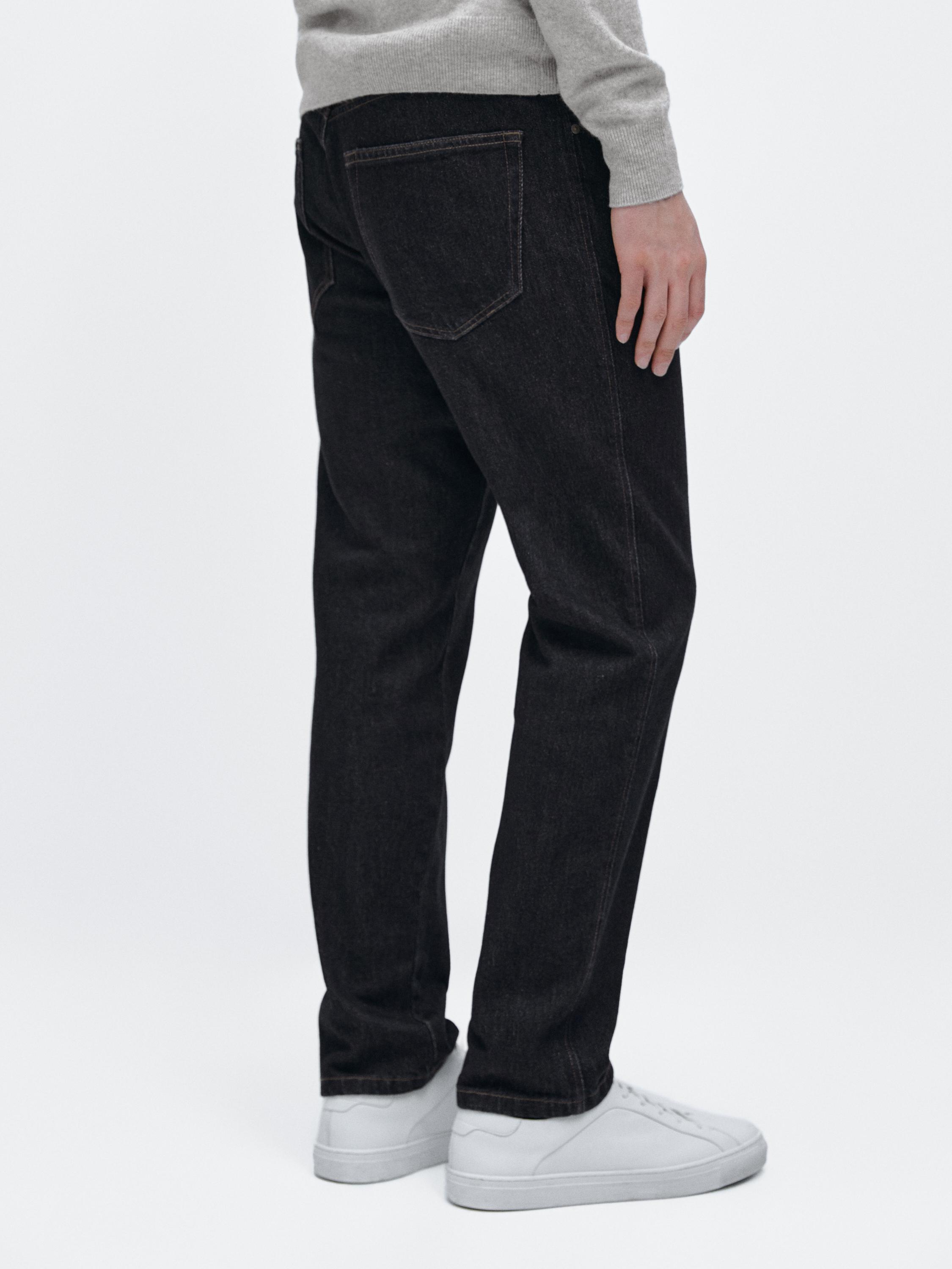 Tapered fit jeans — NAVY BLUE