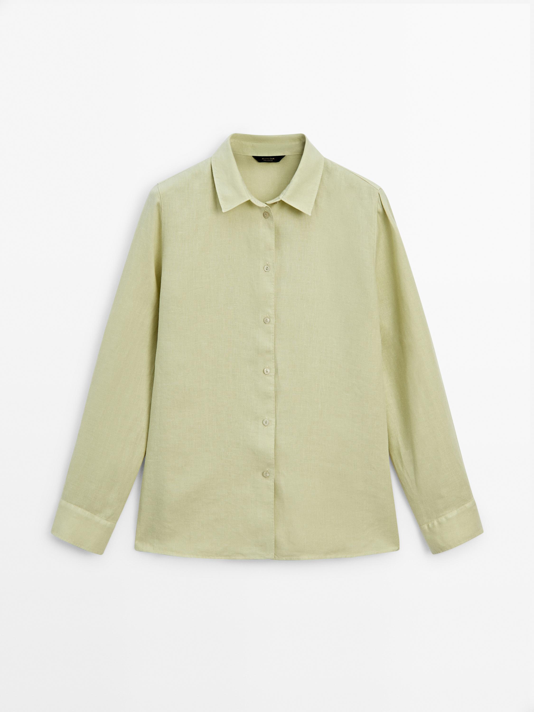 100% linen shirt