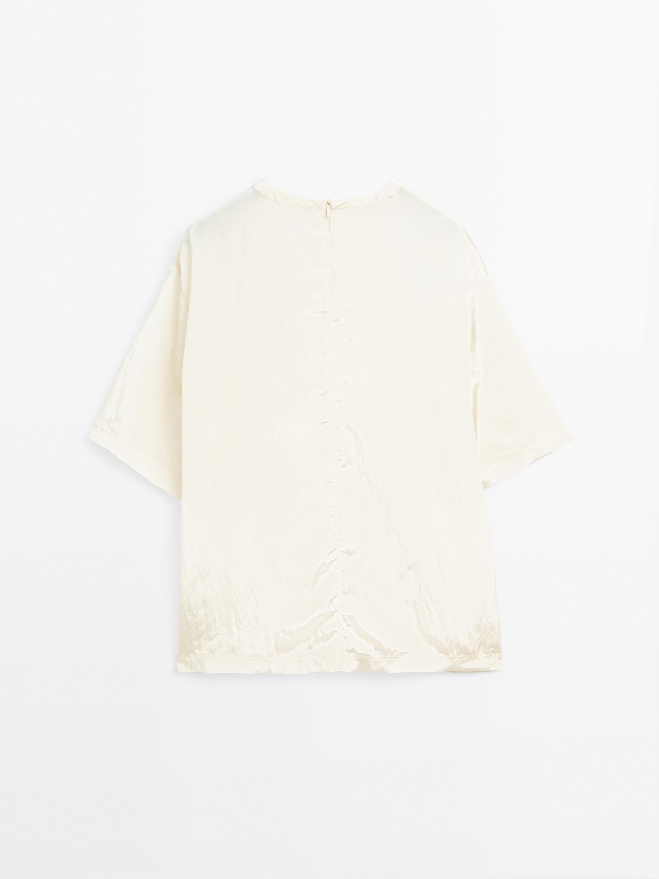 Short sleeve organza T-shirt - Limited Edition