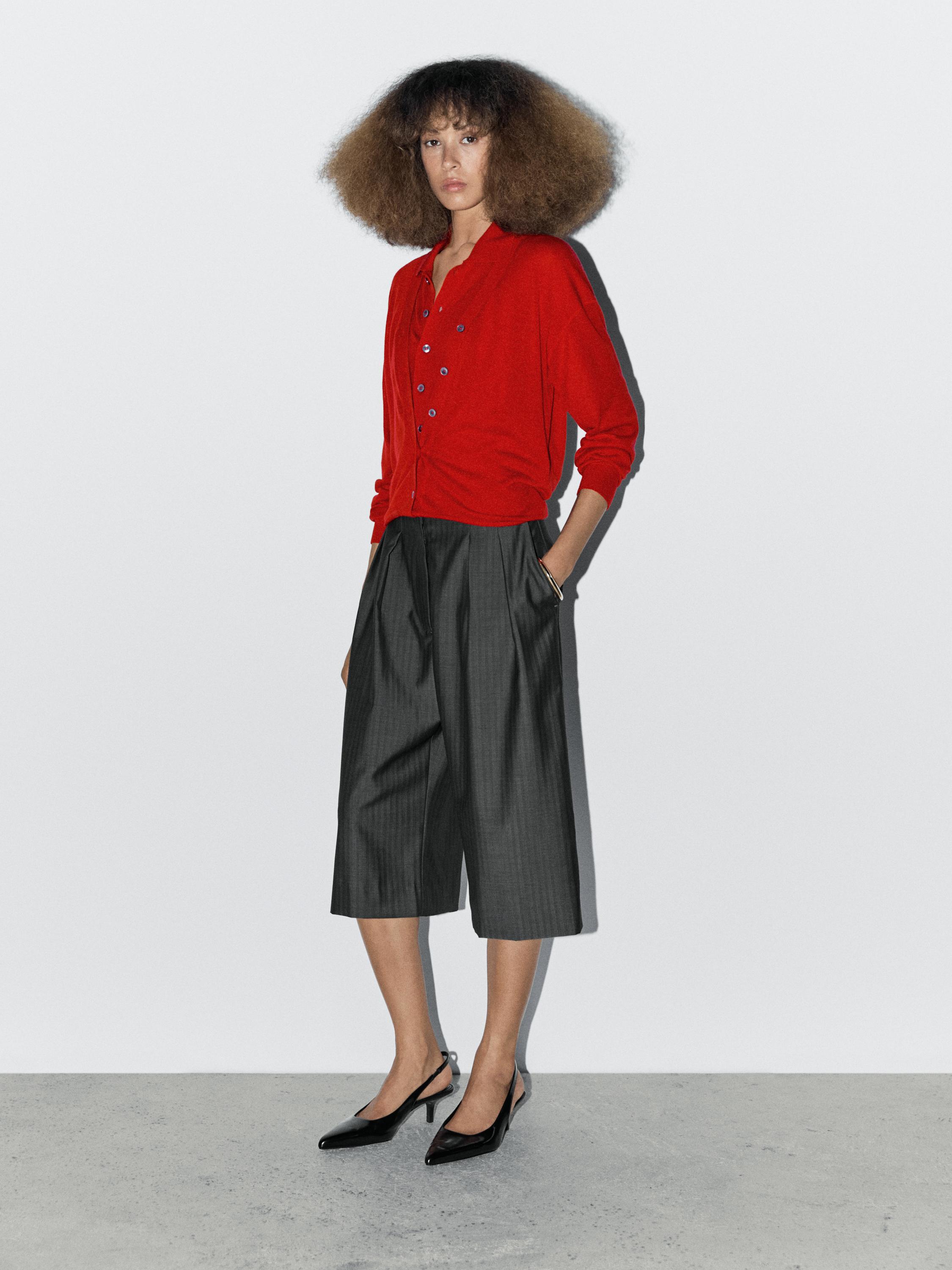 100% wool multi-way knit cardigan - STUDIO