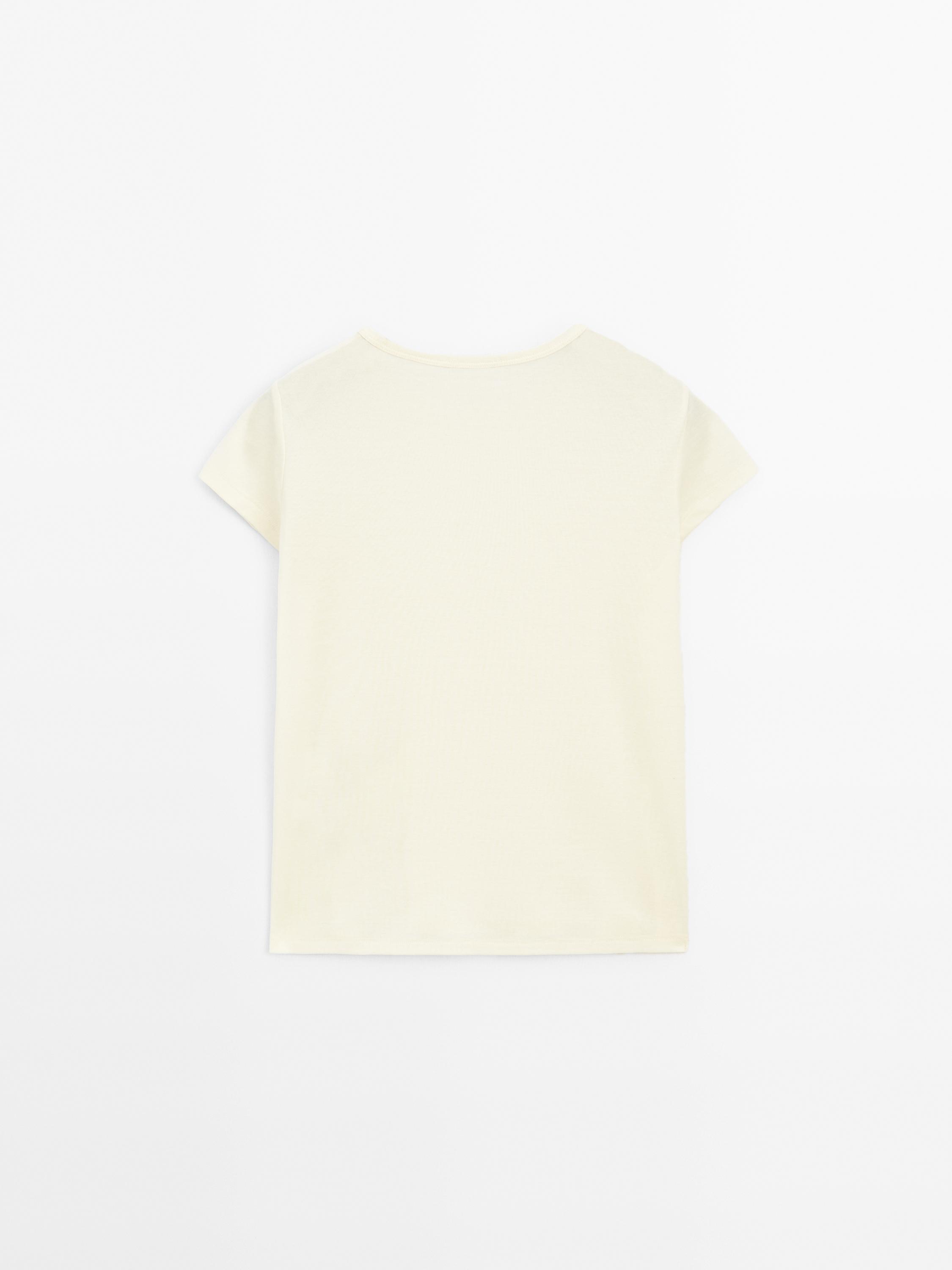 100% mercerised cotton short sleeve T-shirt