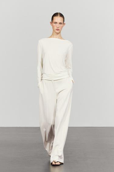 Flowing wide-leg pants — ICE 1