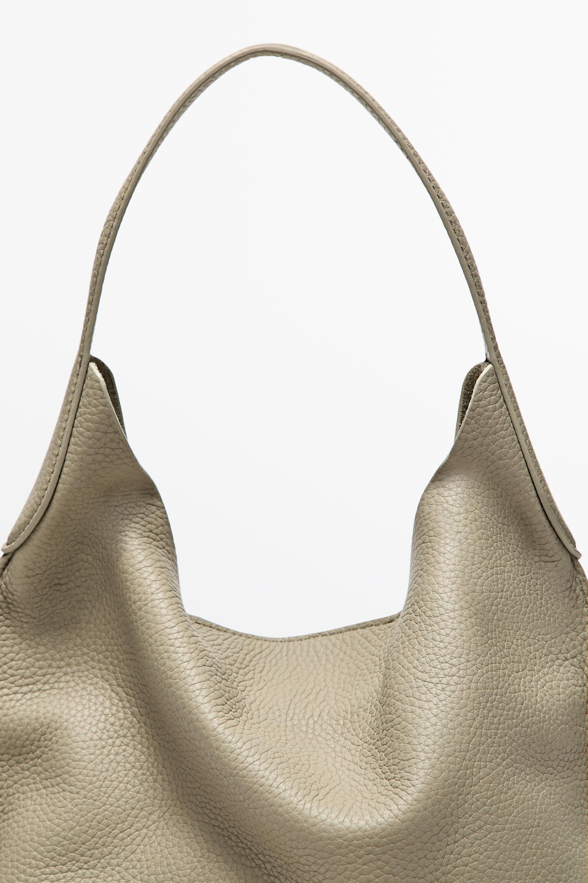 Nappa leather mini shoulder bag