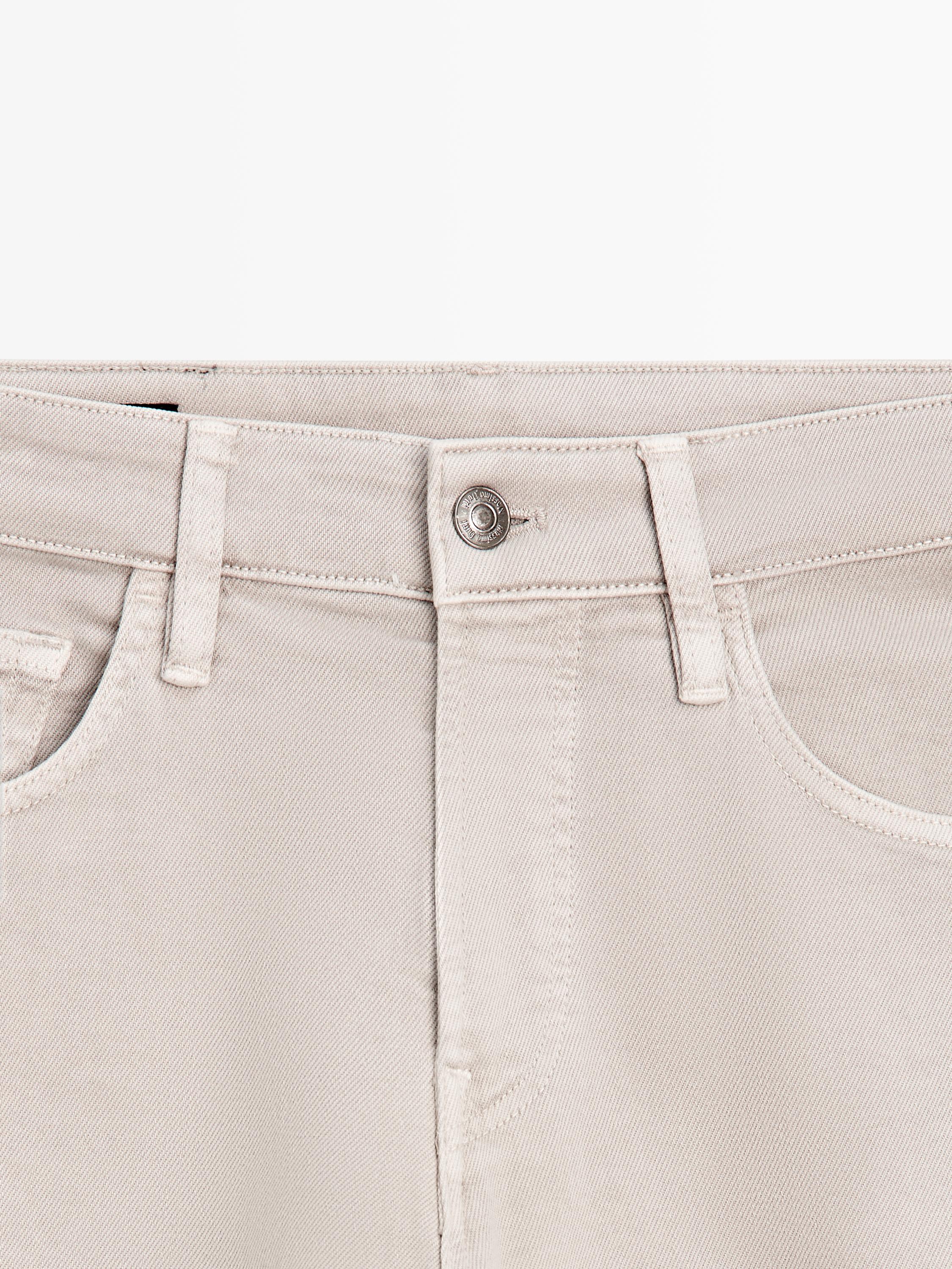 Tapered fit jeans — STONE