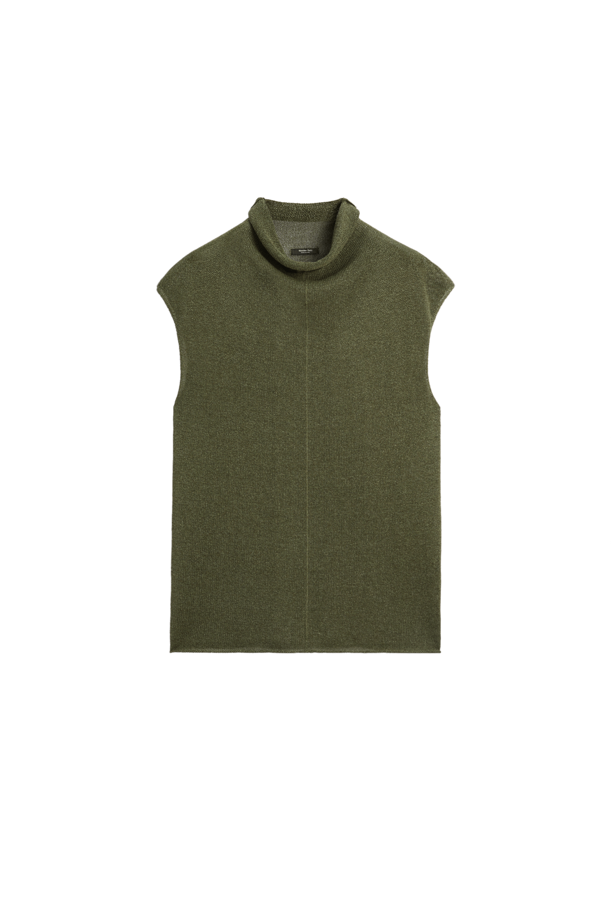 Massimo Dutti Drape dik yaka triko bluz