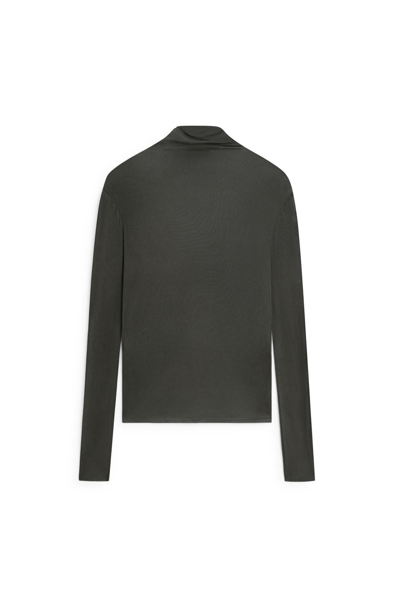 100% silk funnel neck T-shirt - LIMITED EDITION — 0-847