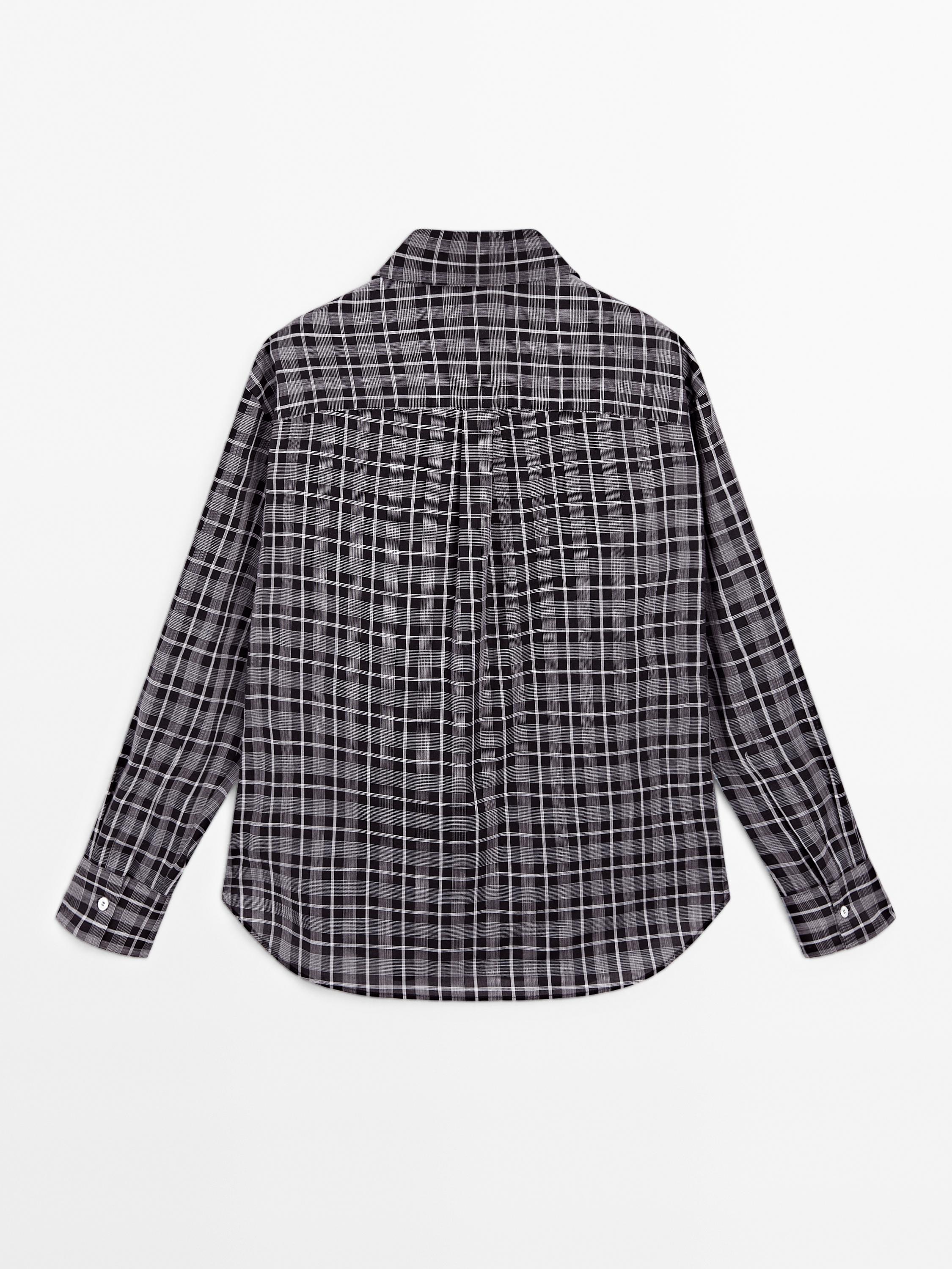 100% cotton check shirt