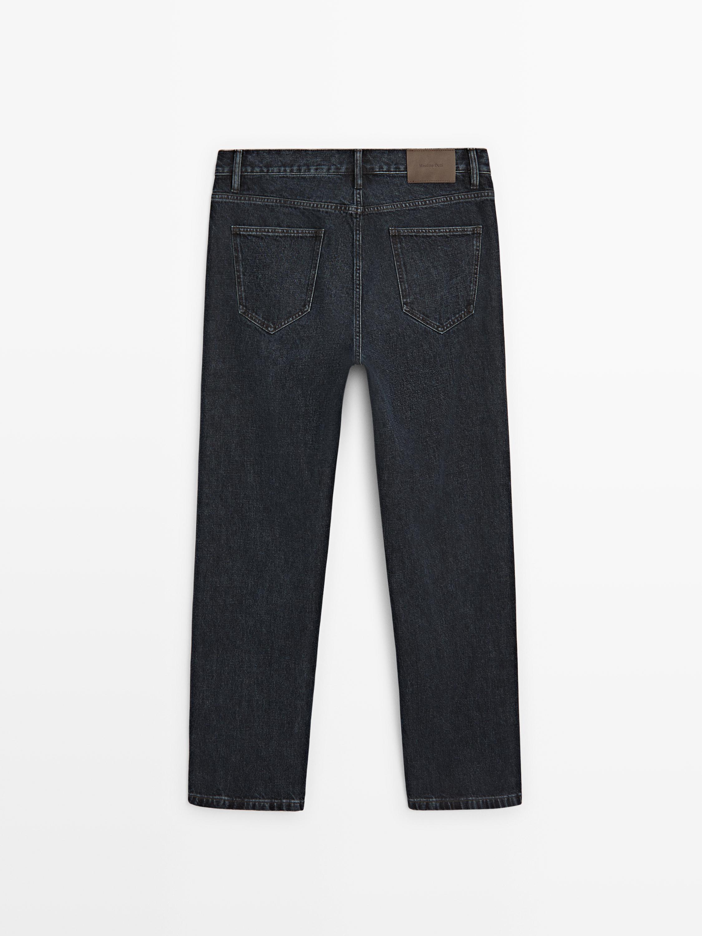 Straight-leg jeans — BLUE