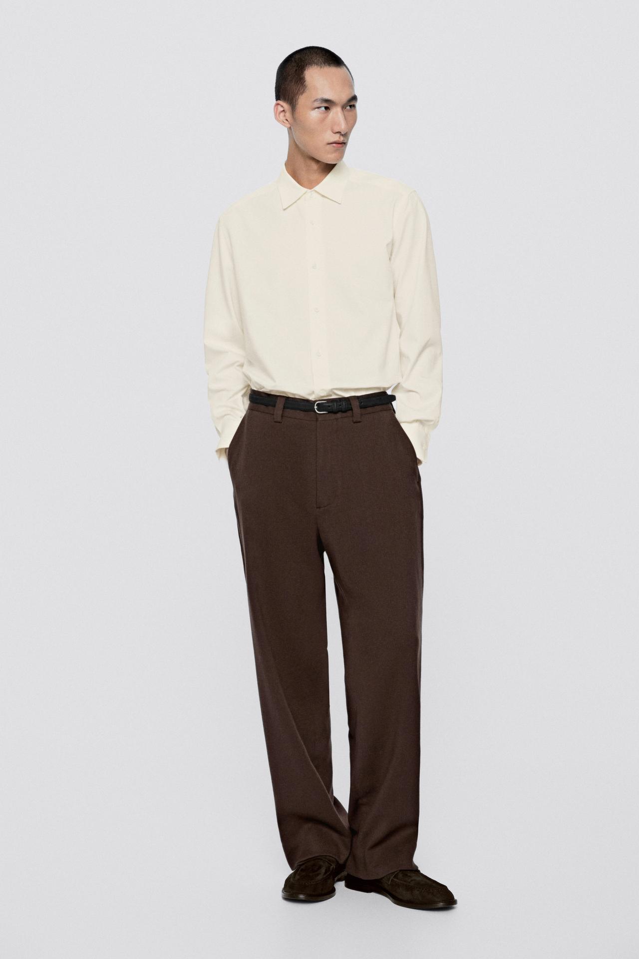 100% wool pants - LIMITED EDITION — BROWN