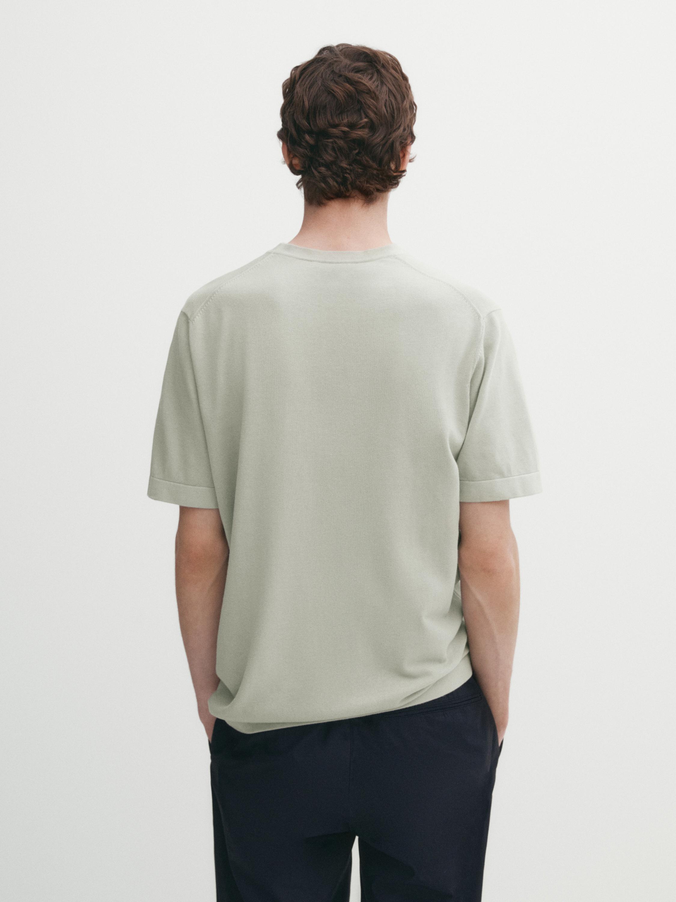 T-shirt à manches courtes 100&nbsp;% coton