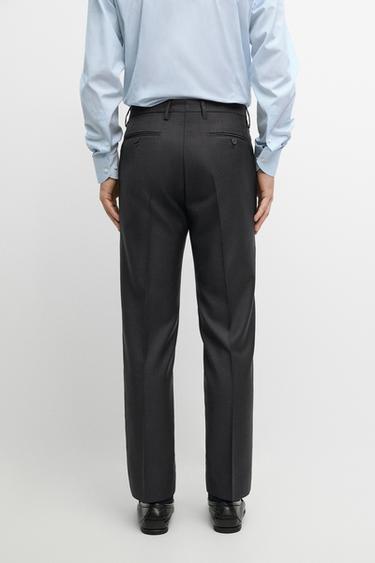 100% wool suit pants — NAVY BLUE 5
