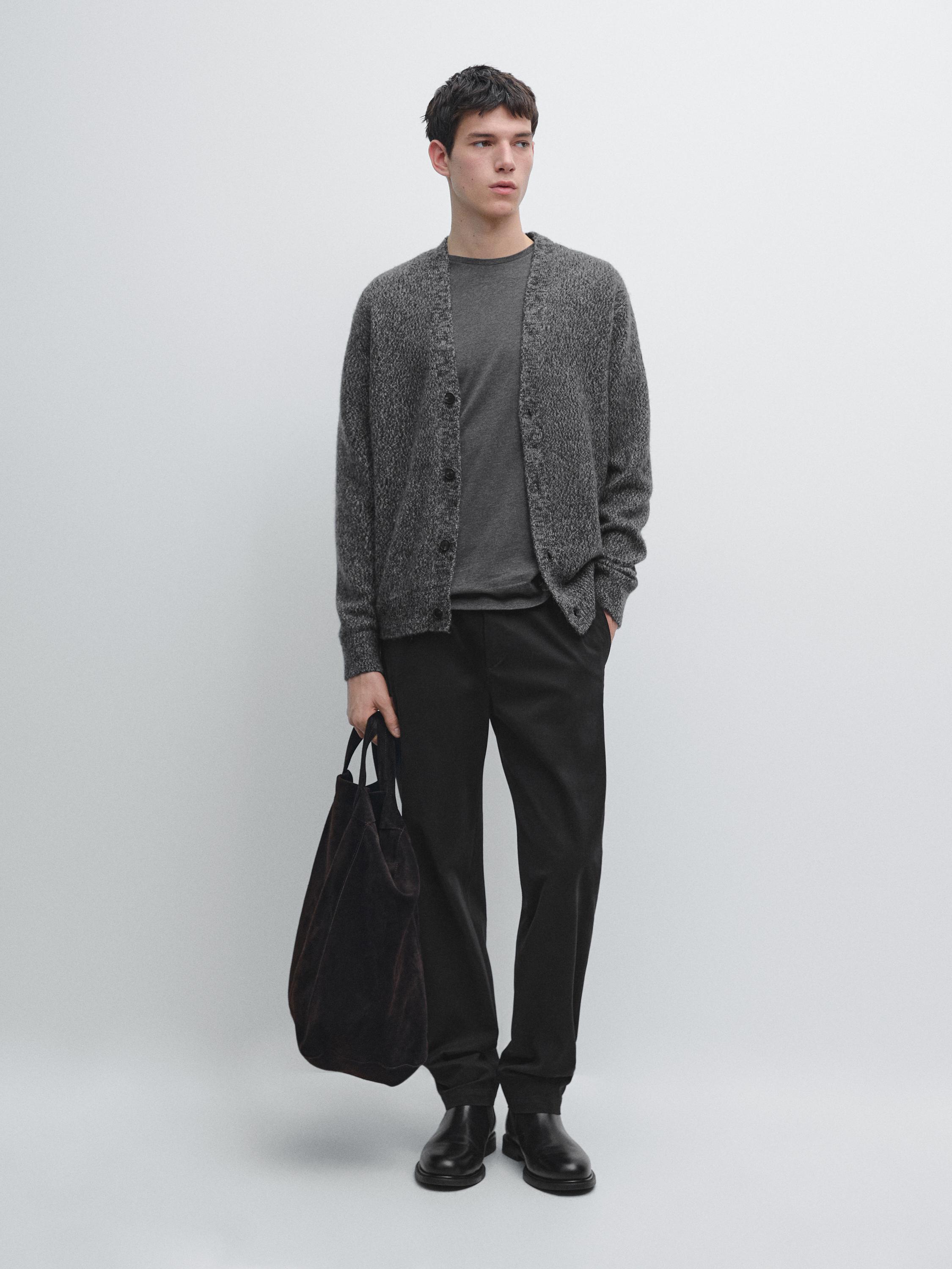 Кардиган из смесовой шерсти