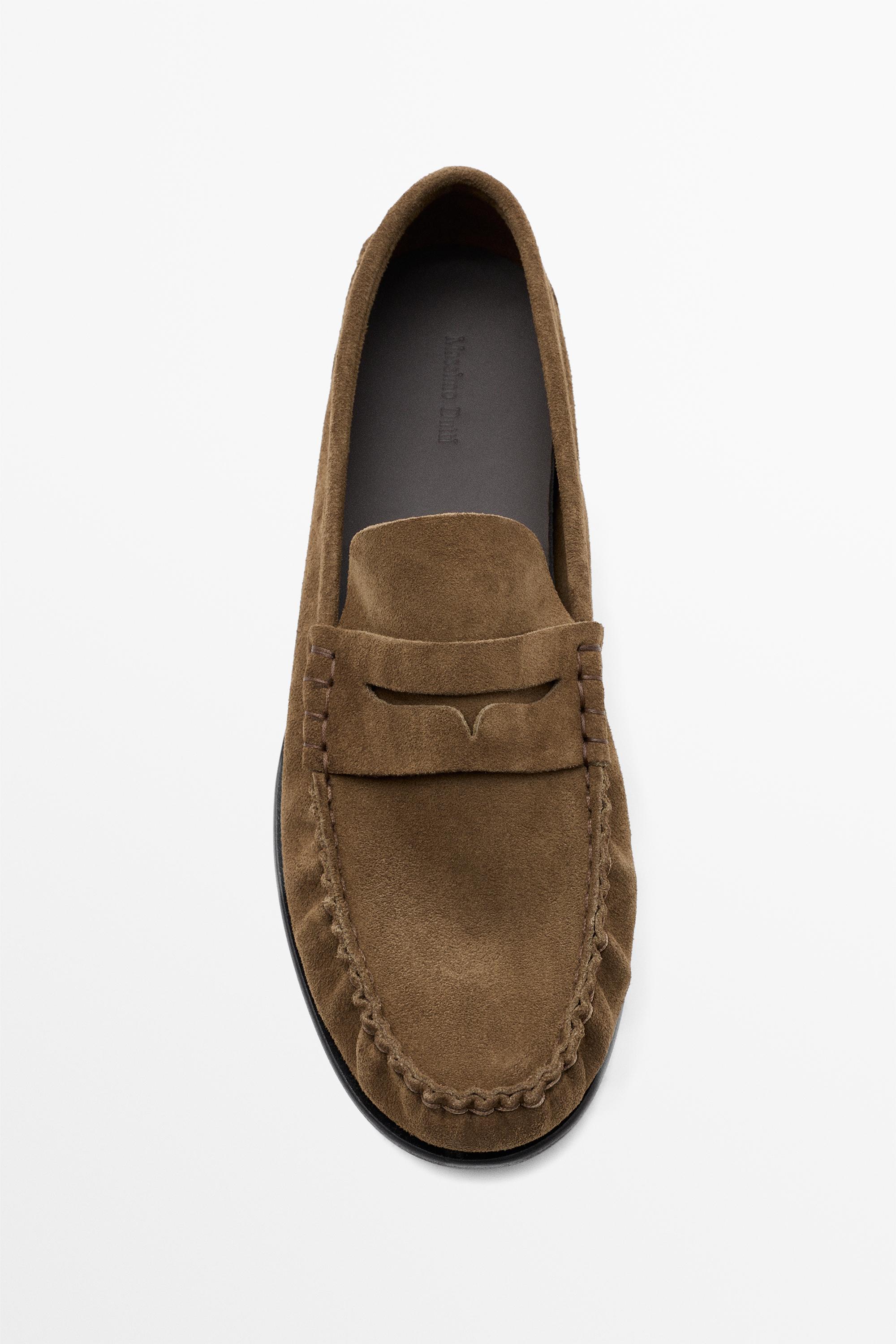 Soft leather penny loafers — OCHRE