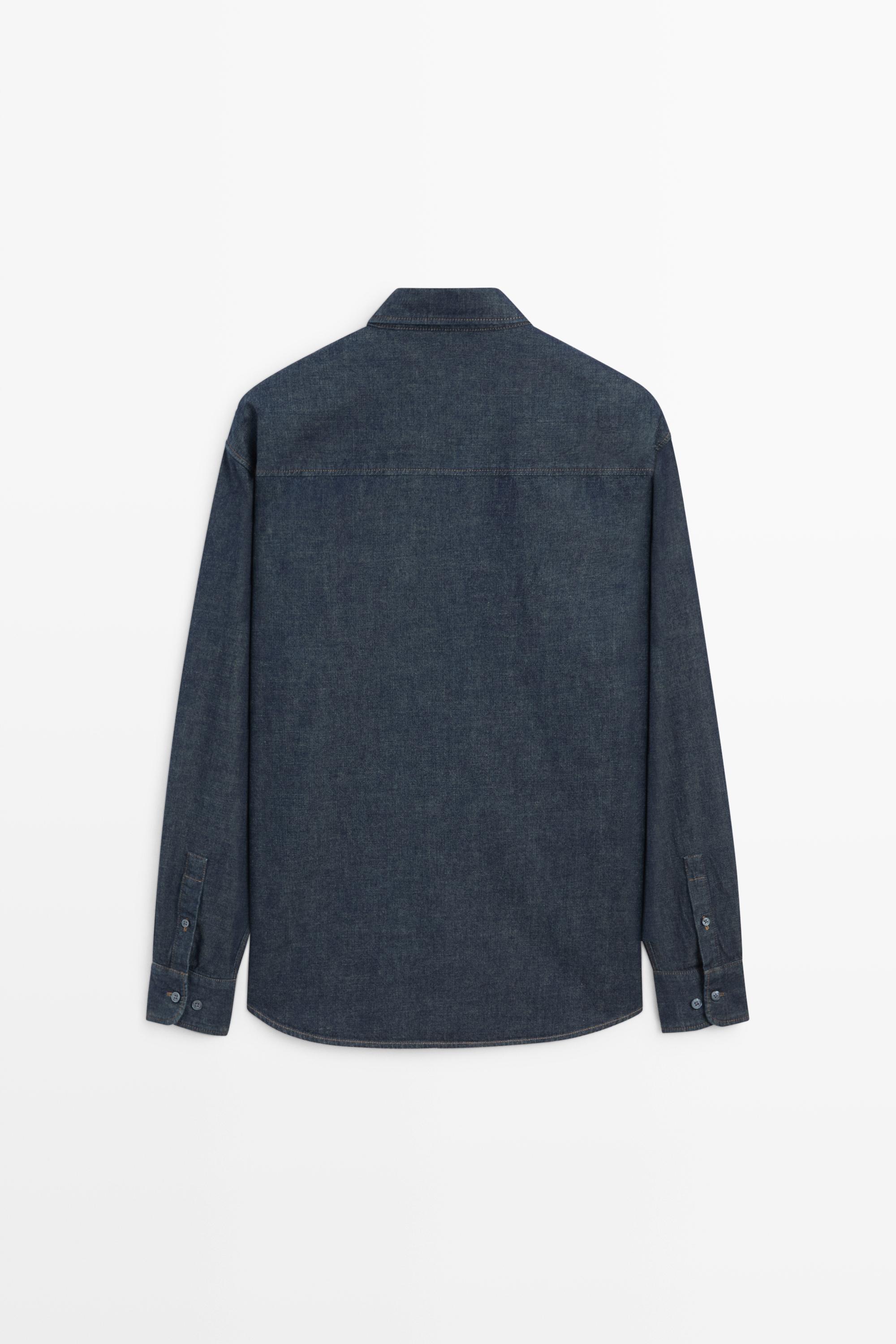 100% Cotton Regular Fit Denim Shirt