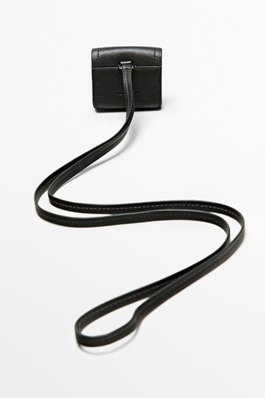 Nappa leather AirPods case — BLACK 2