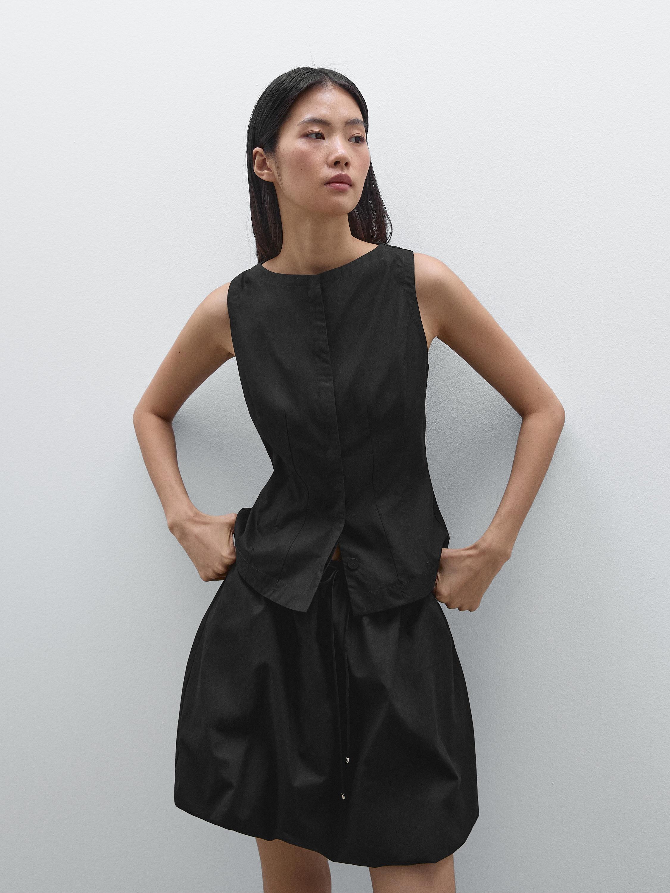 100% cotton corset waistcoat