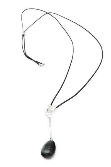 LONG SEED NECKLACE - LIMITED EDITION — BLACK 6