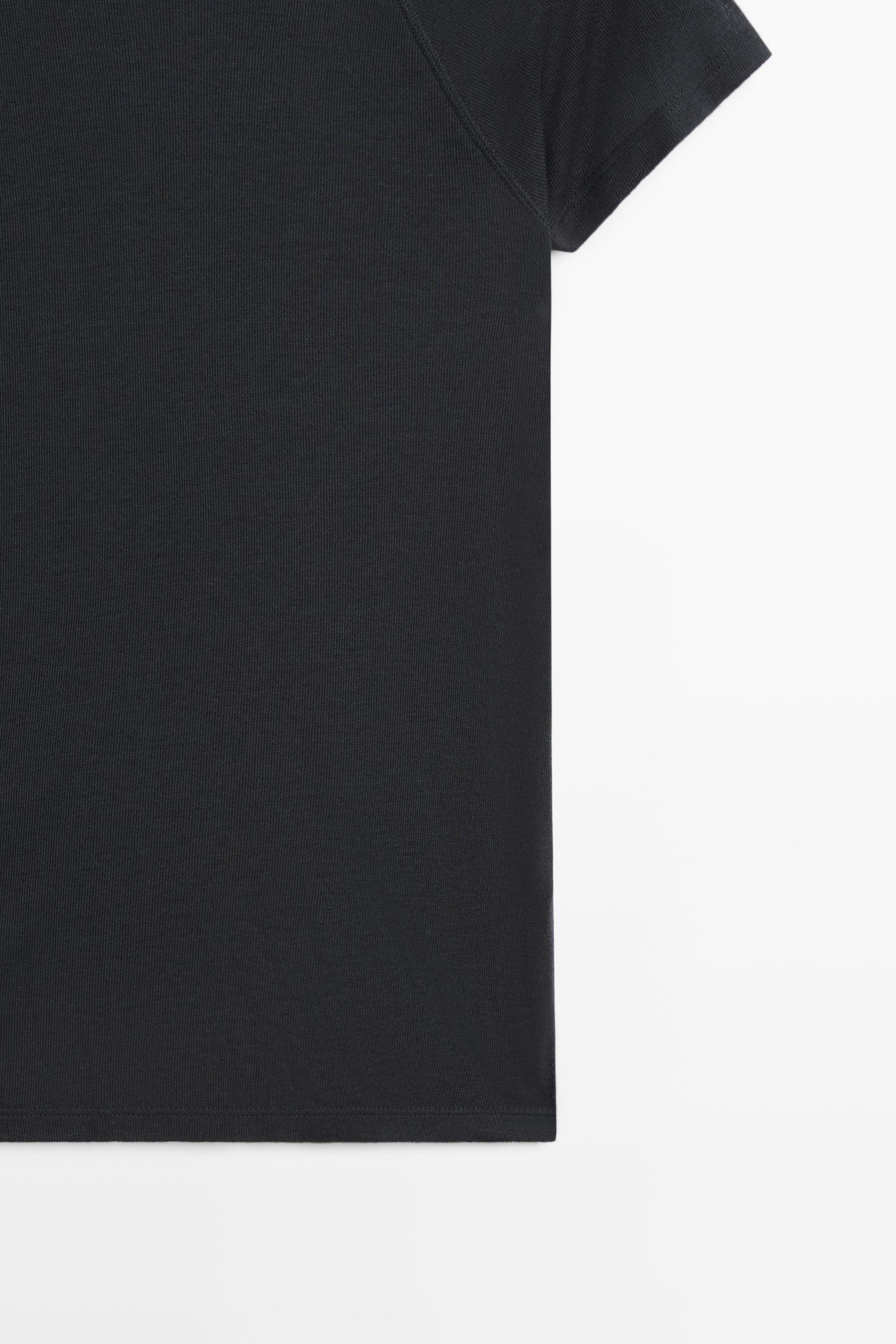 Short sleeve raglan T-shirt — LEAD