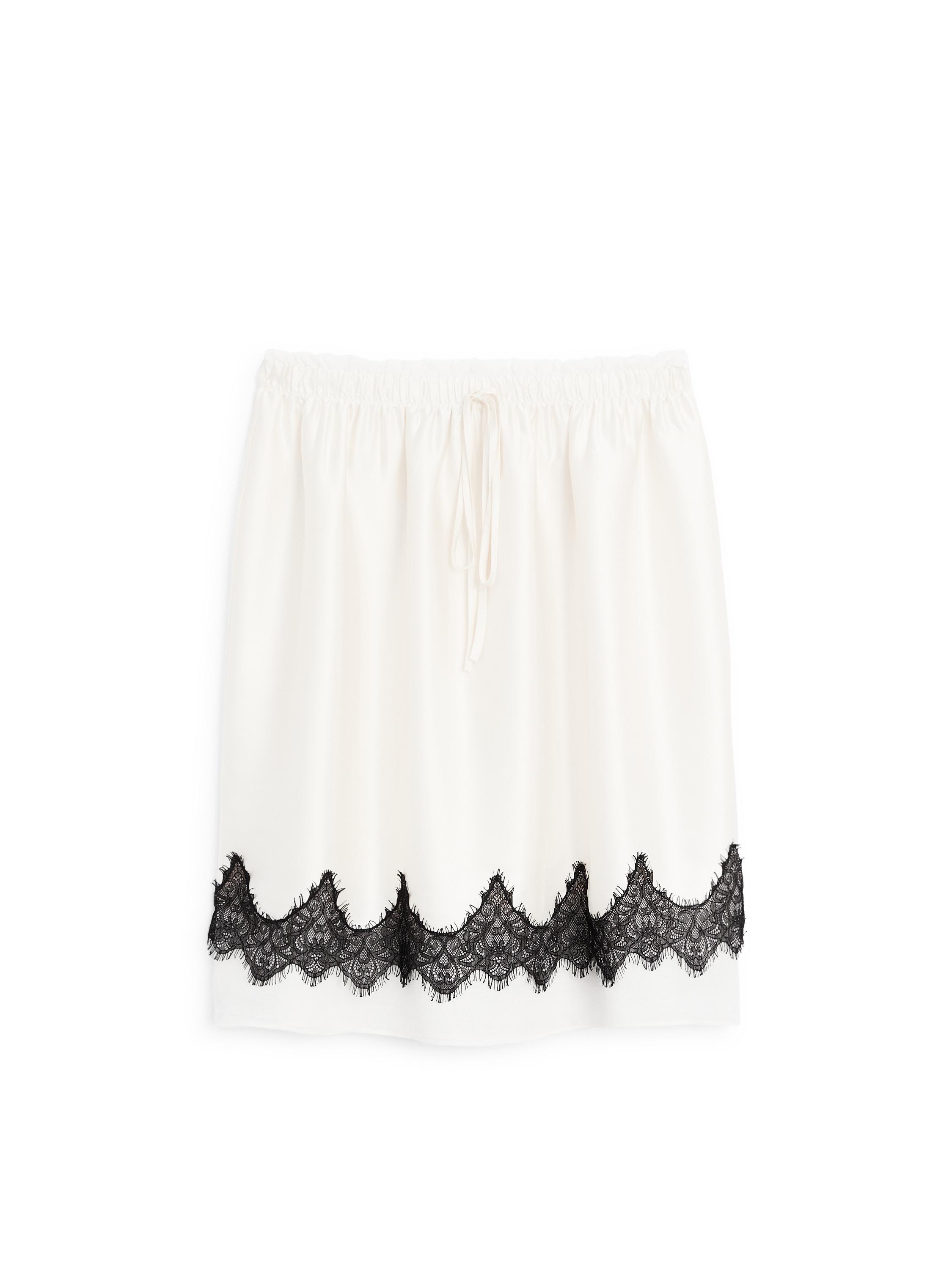 ◆Massimo Dutti◆ Contrast lace trim skirt 05228585712-t.jpg?ts=1750661448711