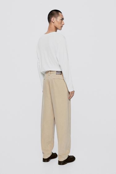 Denim-effect pants with darts - LIMITED EDITION — OCHRE 3