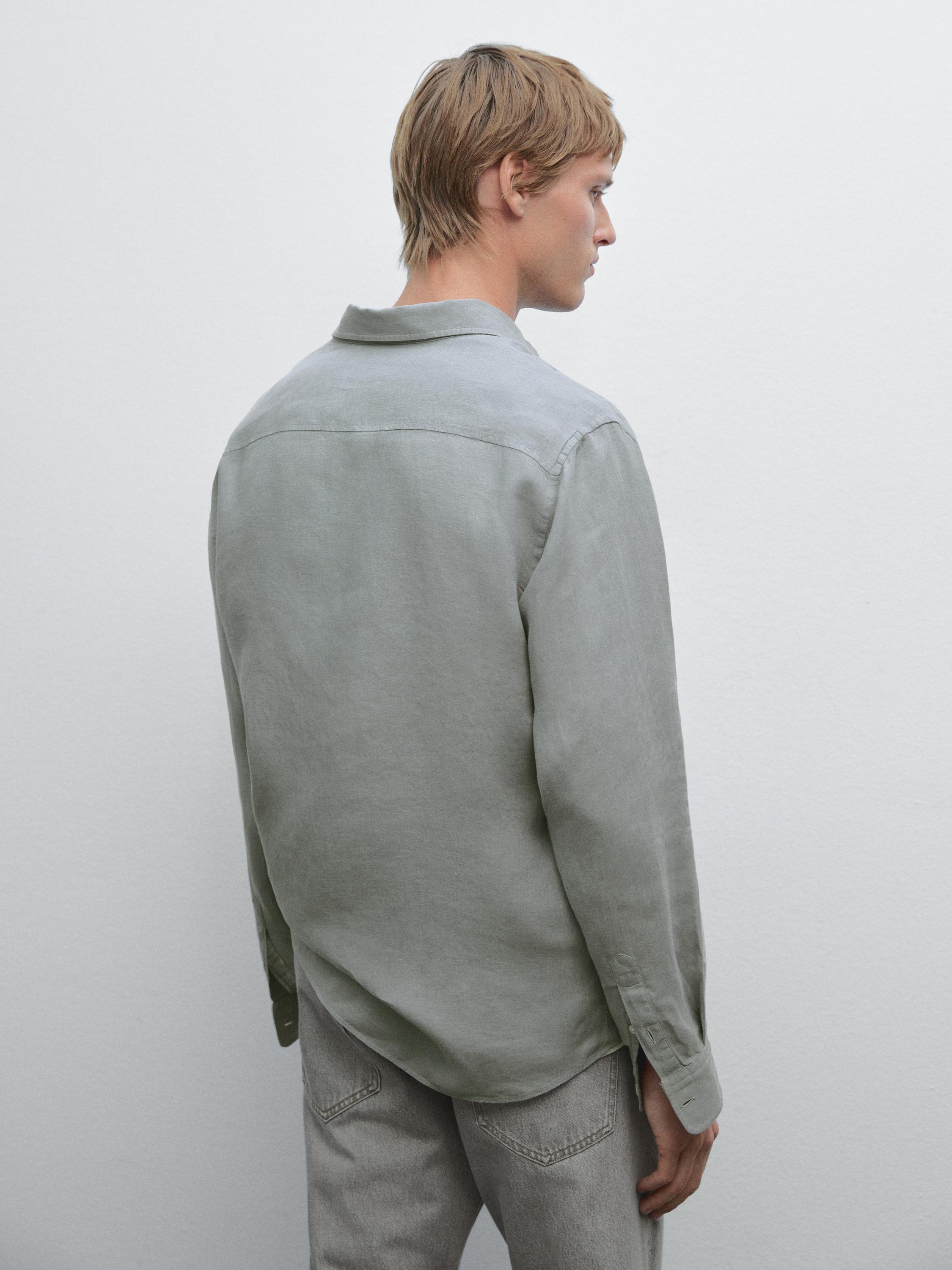 Chemise regular avec poche