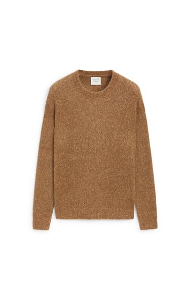 Flecked knit sweater - LIMITED EDITION — CAMEL 5