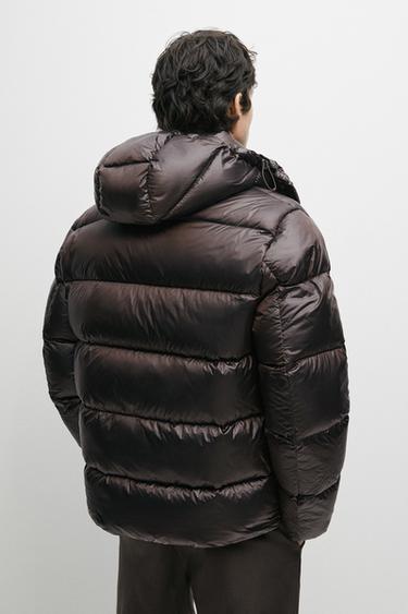 Shiny down jacket — PURPLE 5