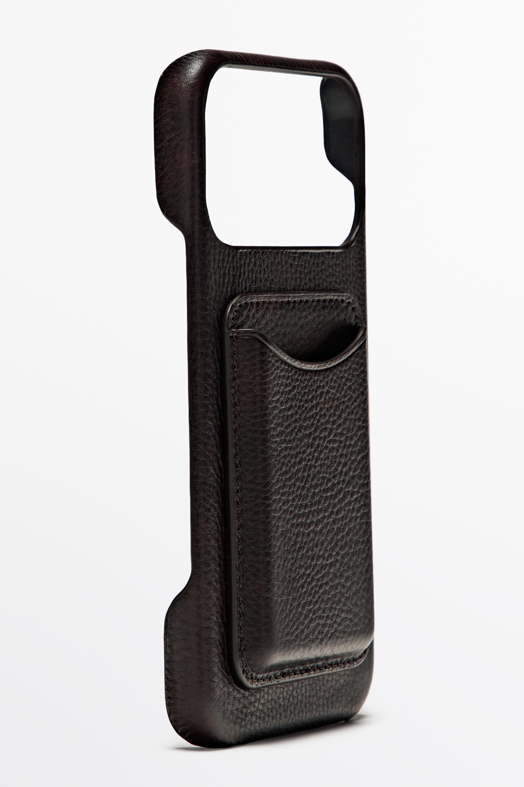 Nappa leather iPhone 17 Pro Max case