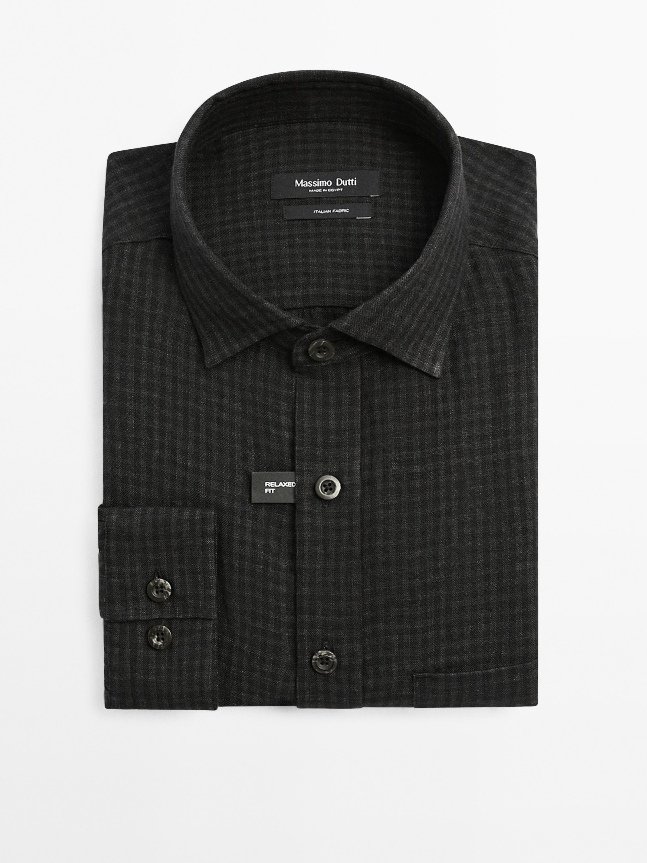 Regular fit gingham shirt