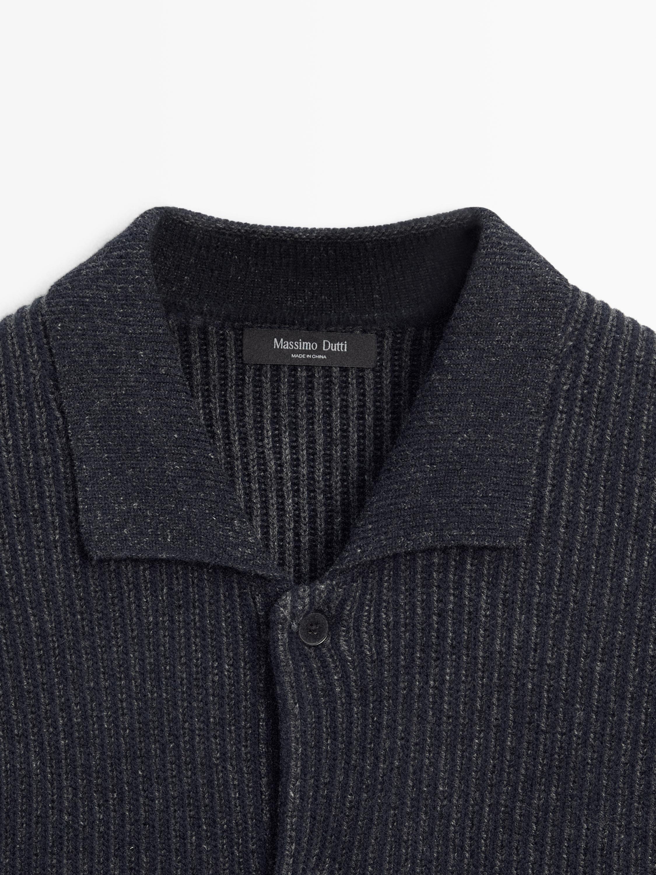 Кардиган из смесовой шерсти