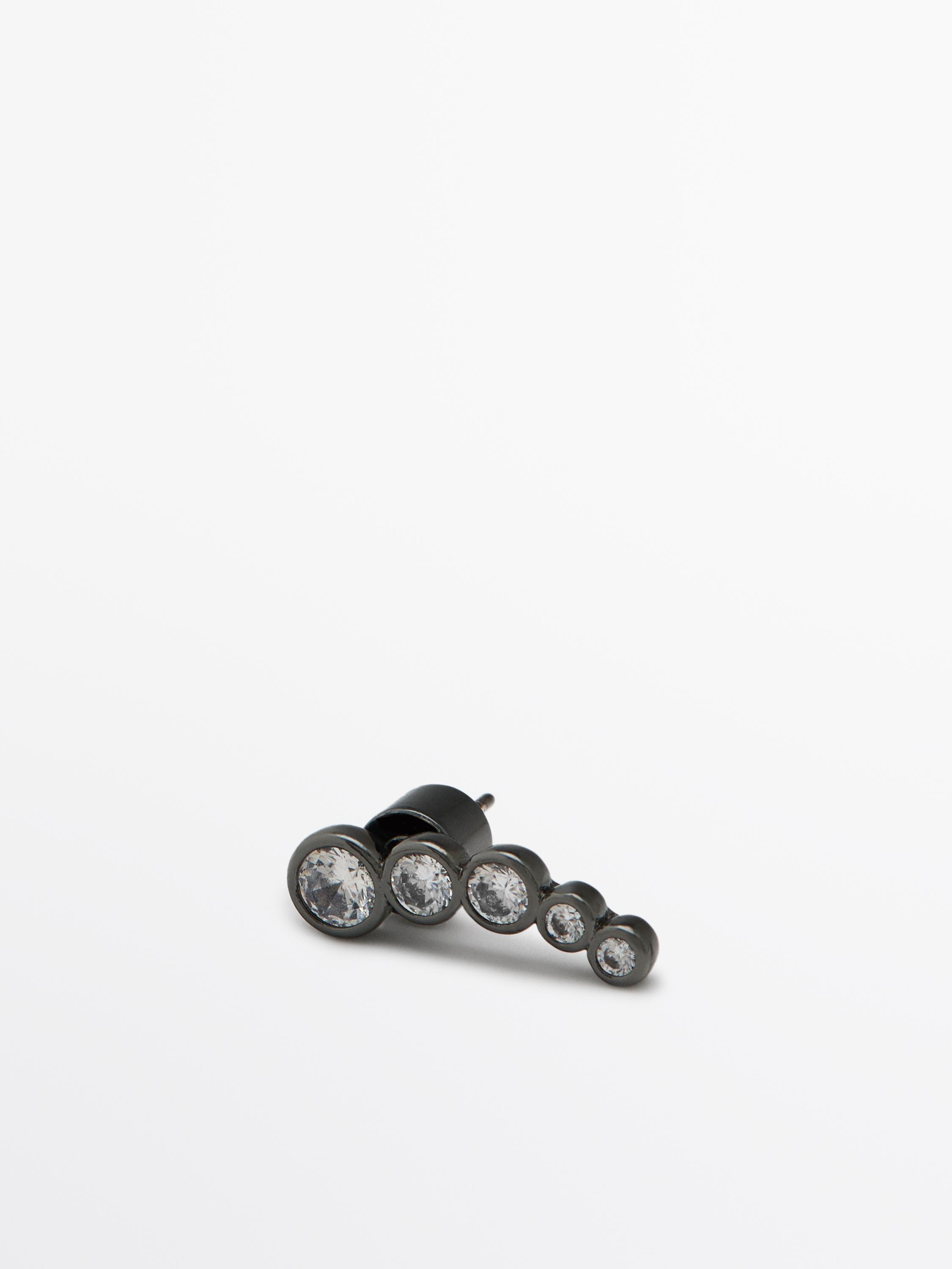 Earrings and ear cuff set