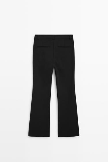 Technical flare fit pants — BLACK 6