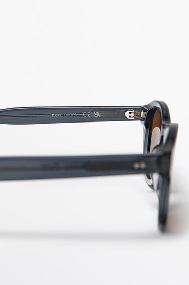 Round sunglasses — GREY BLUE 4