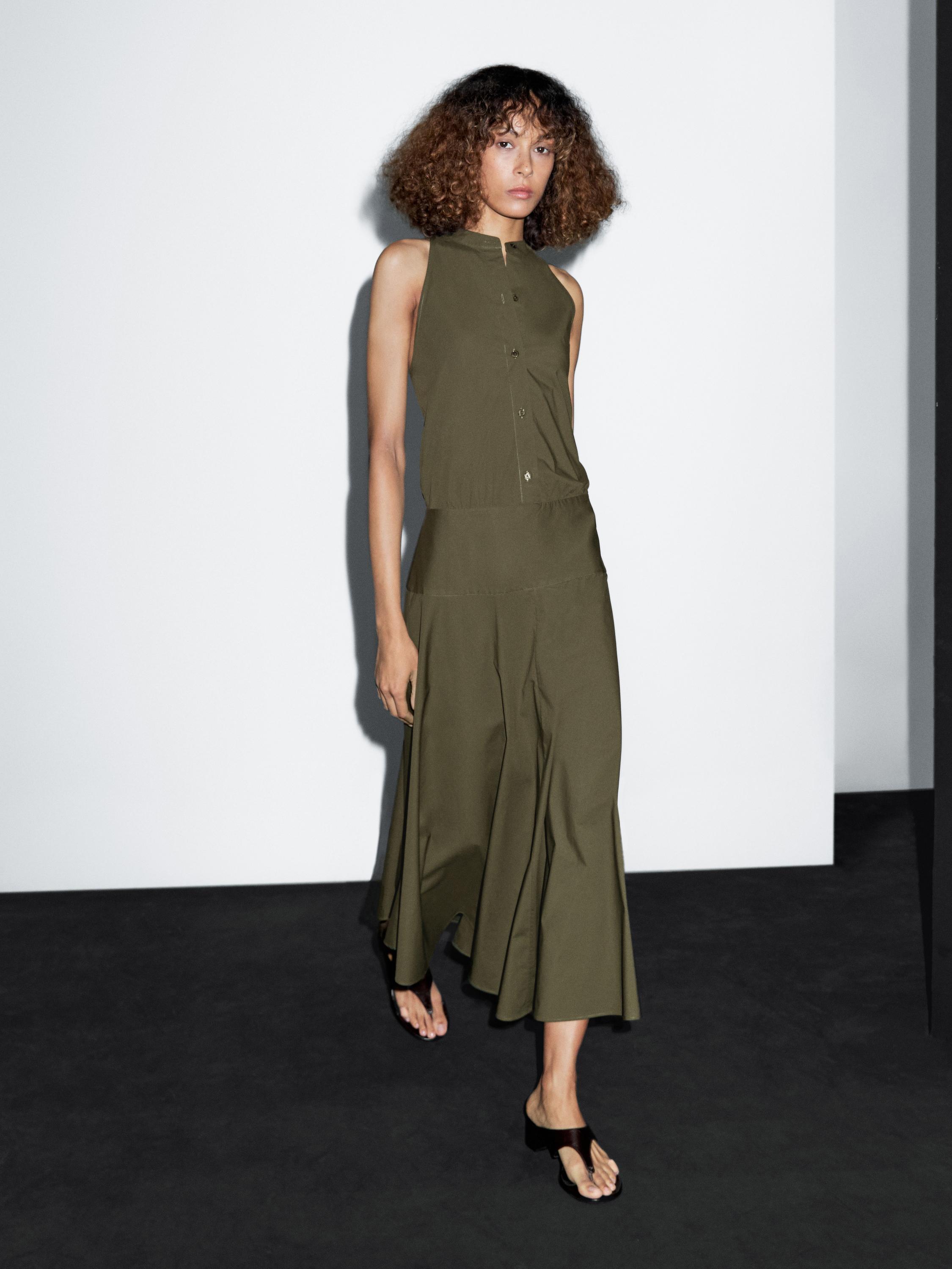 Long halter dress