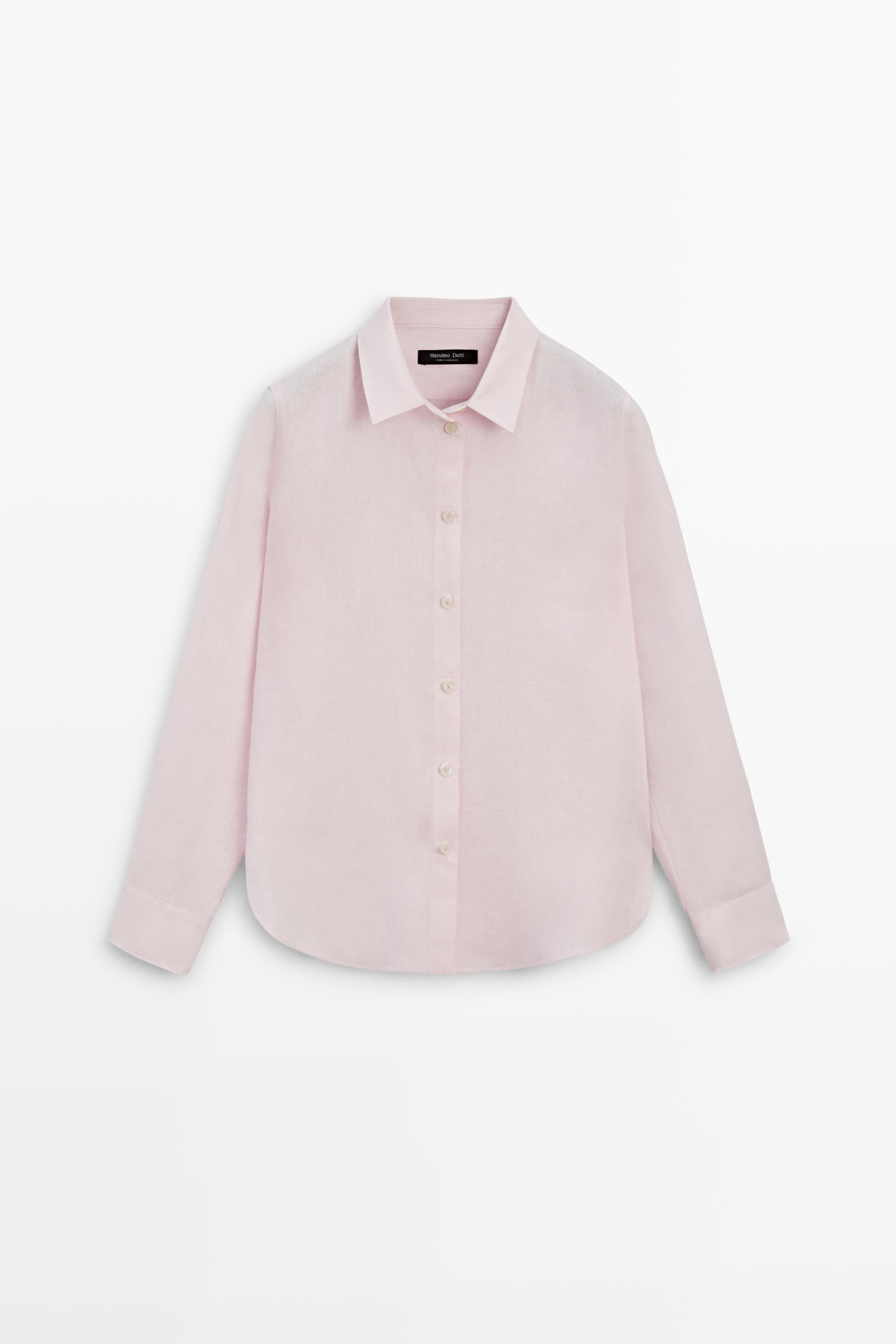 Camicia morbida 100% lino
