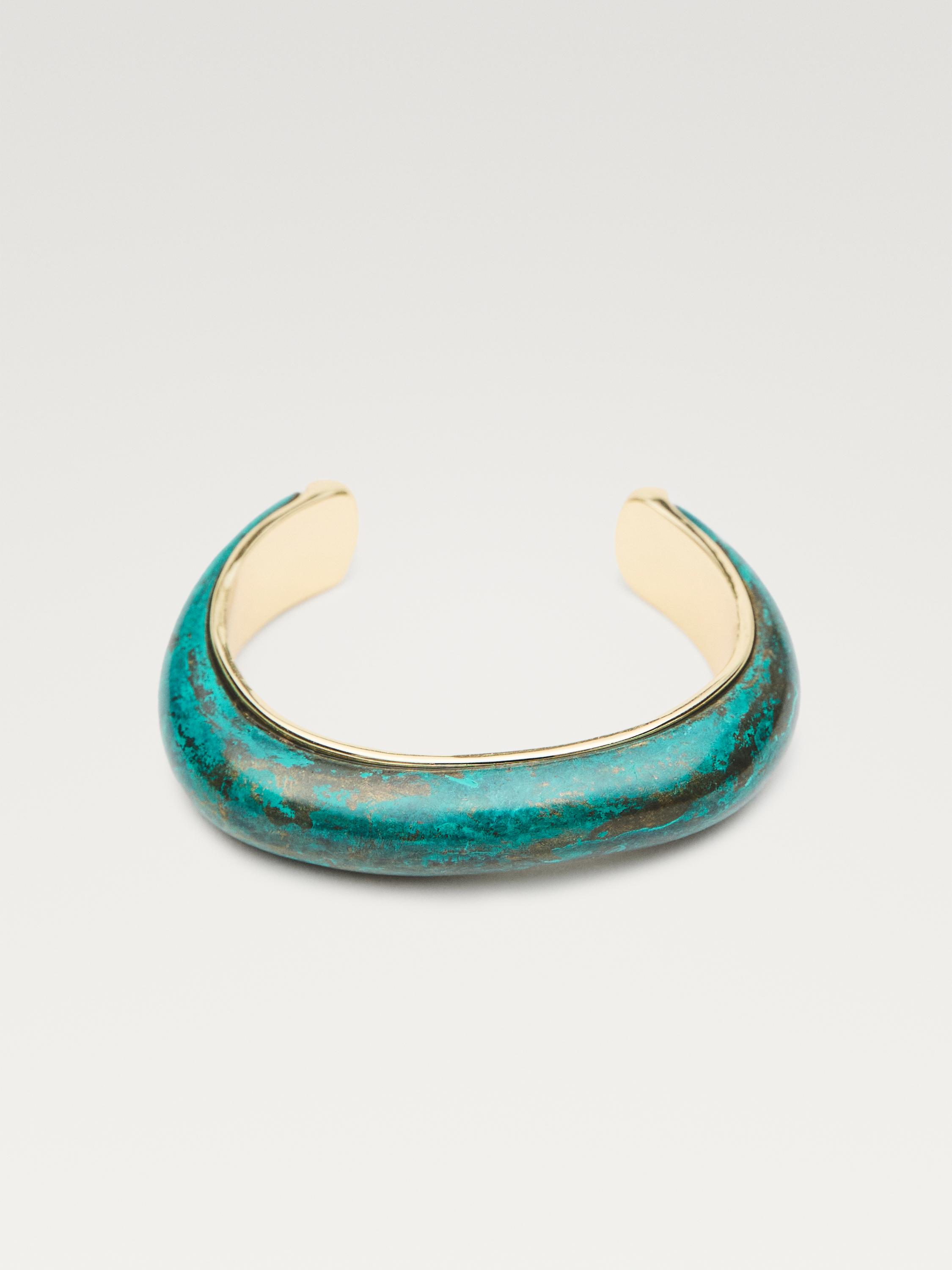 Narukvica s patinom brončanog efekta