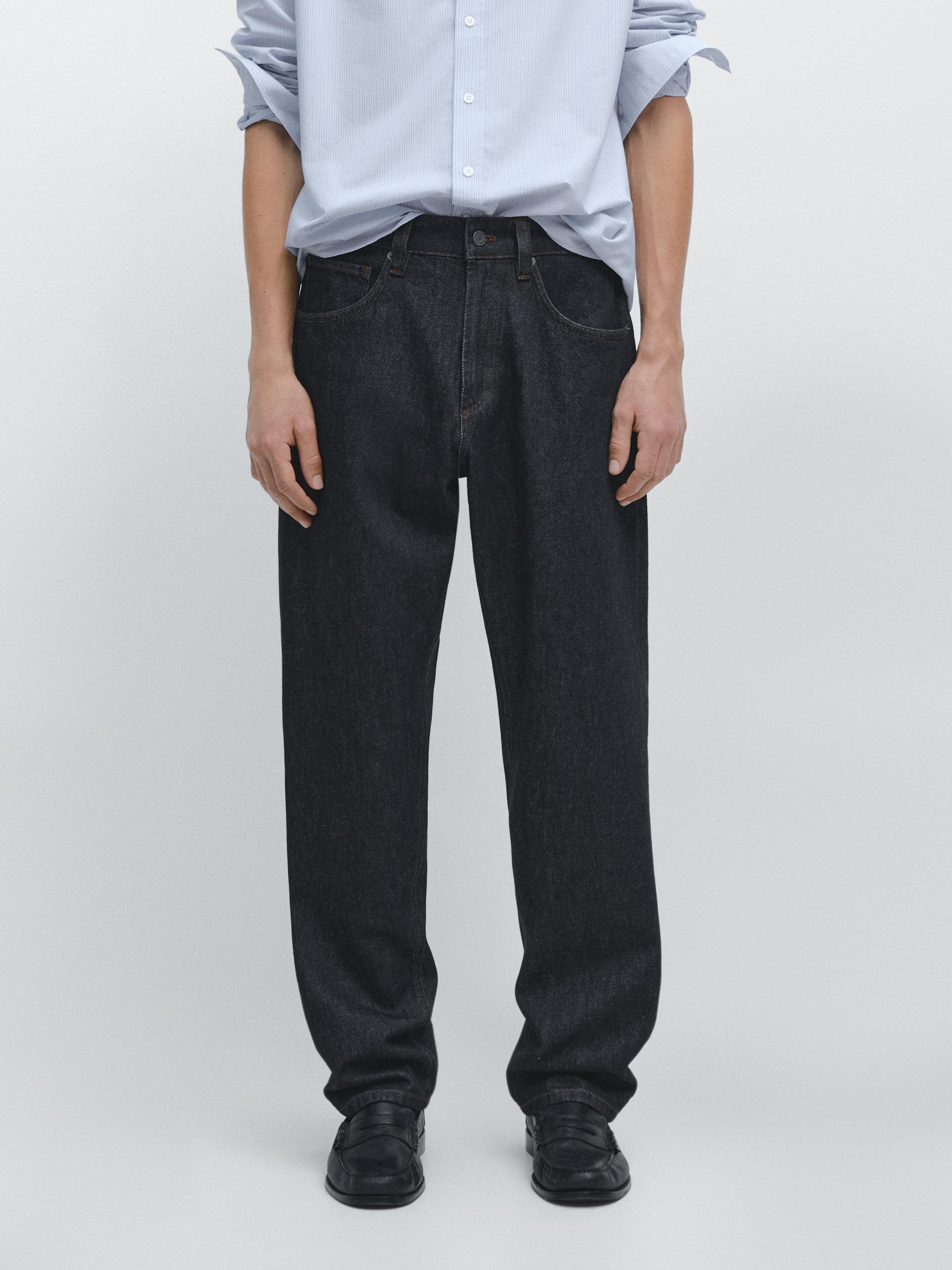 Relaxed-fit jeans — NAVY BLUE