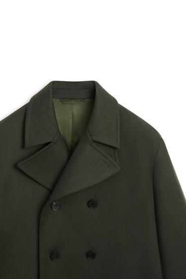 Double-breasted long coat - LIMITED EDITION — GREEN 6