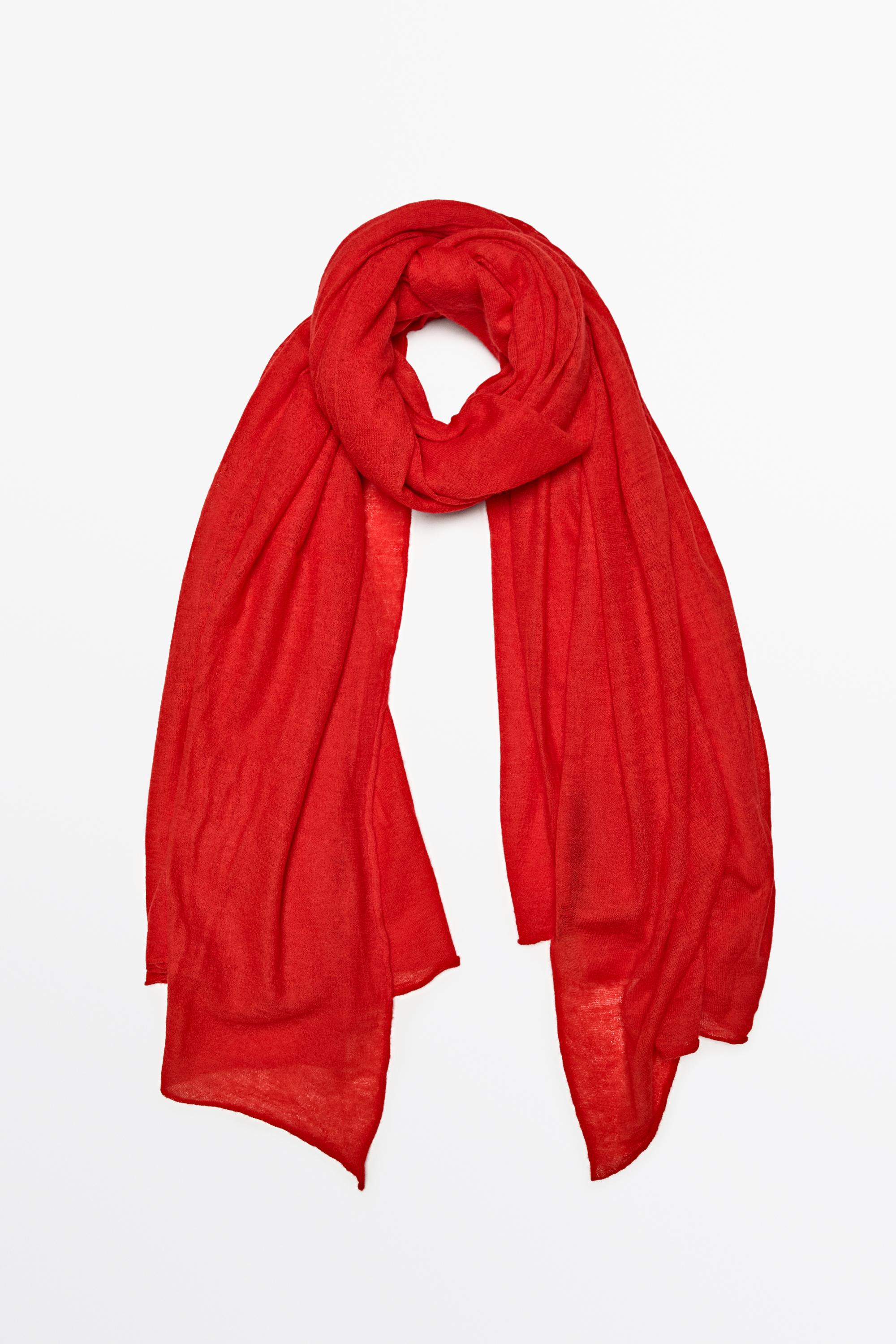100% Cashmere scarf — RED