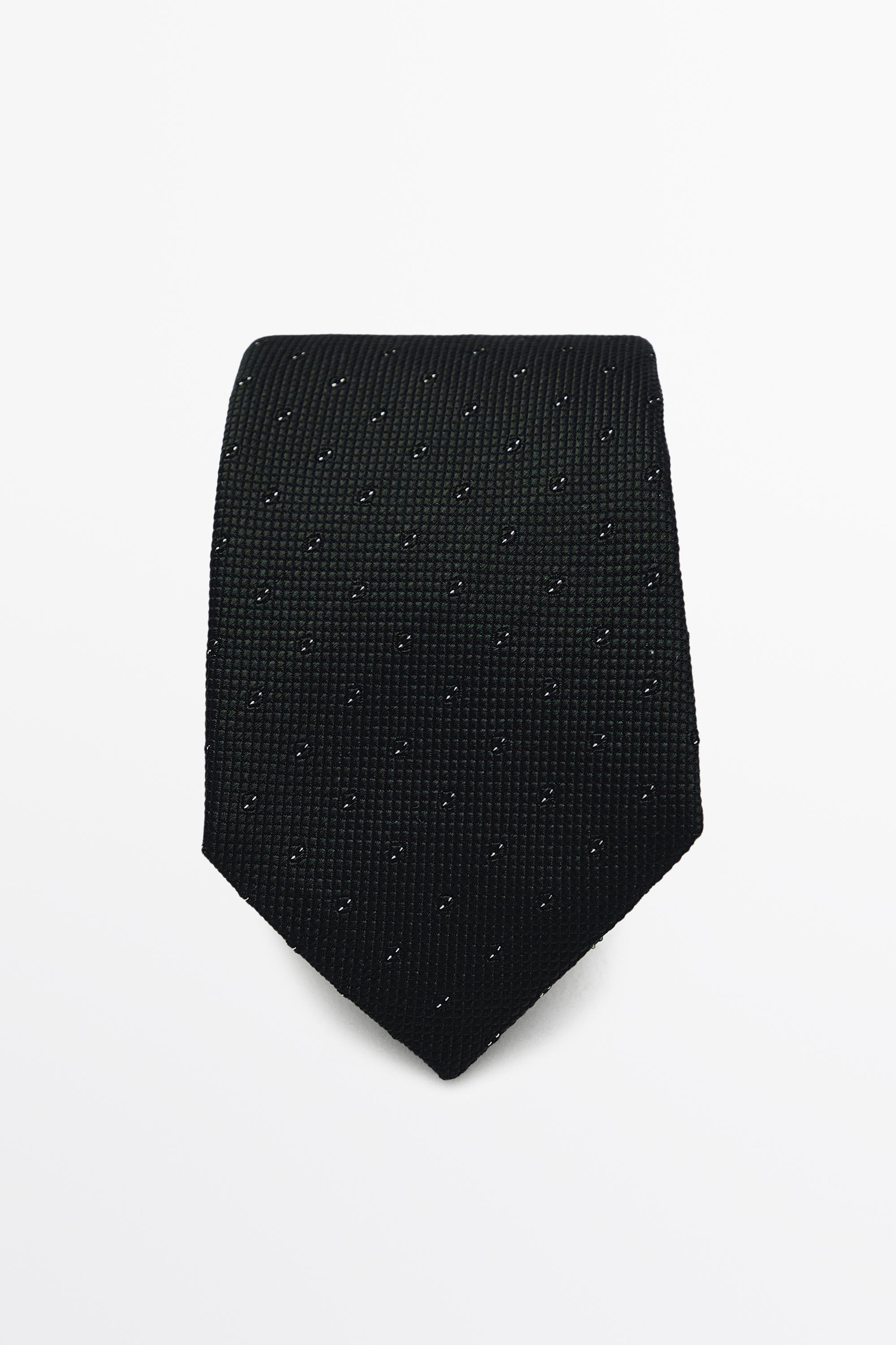 100% silk tie — BOTTLE