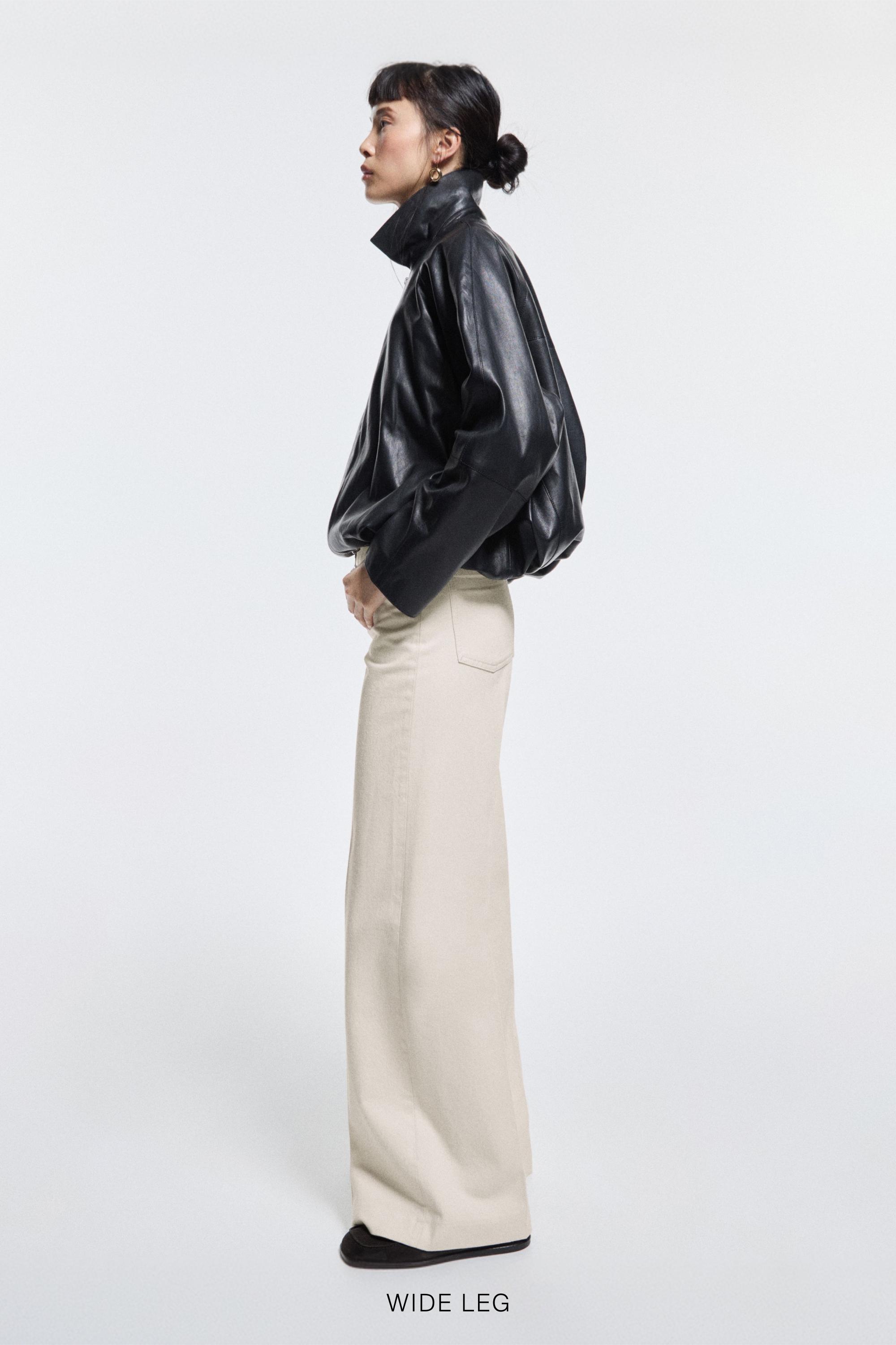 High-waist palazzo jeans — CREAM