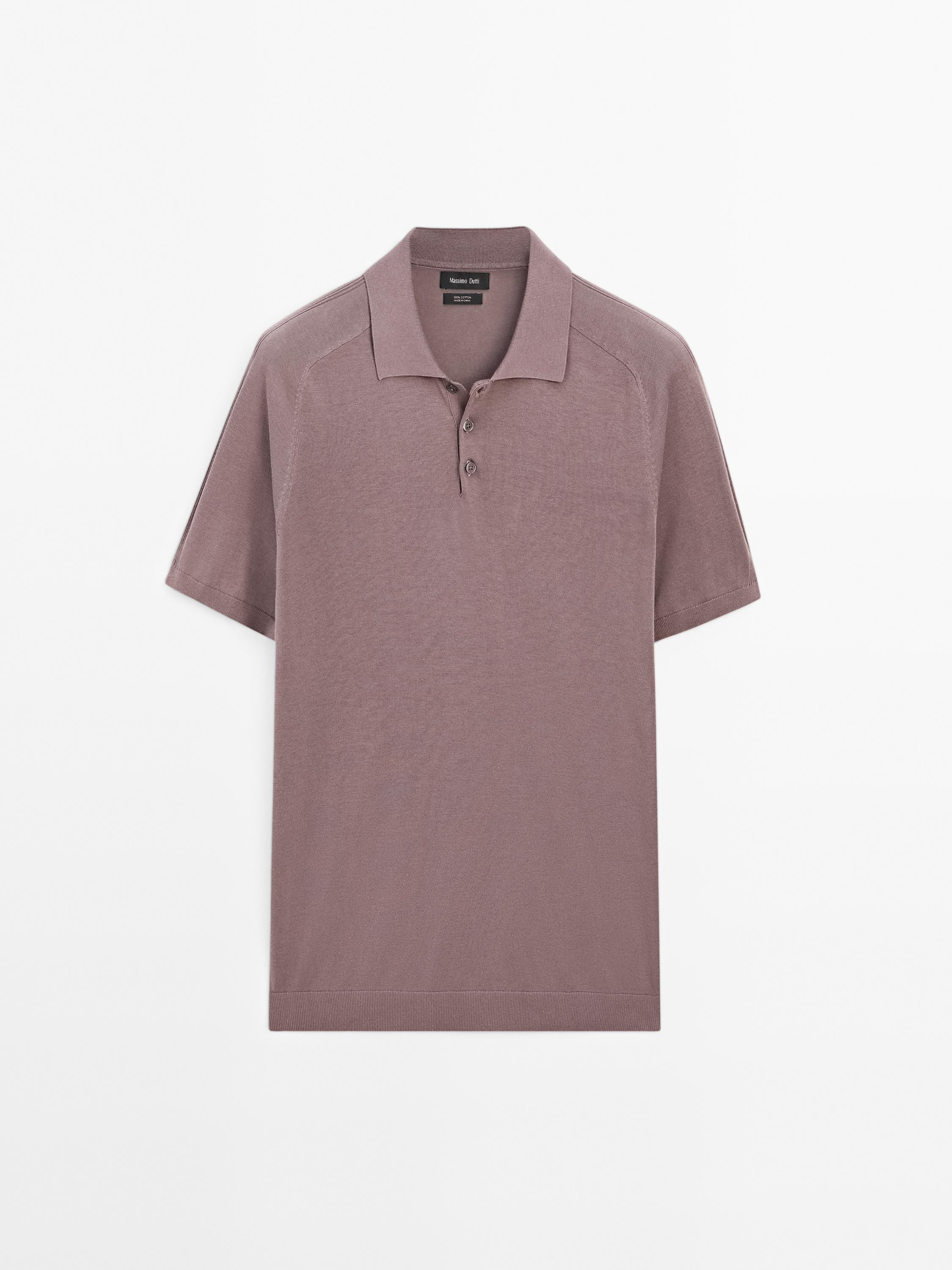 100% cotton short sleeve polo shirt