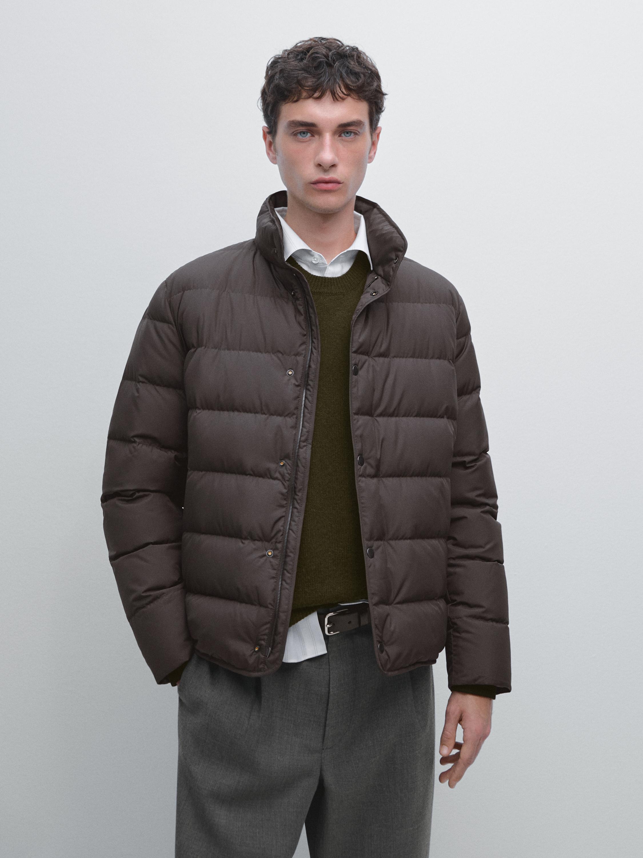 Wasserabweisende Steppjacke aus Daunengemisch