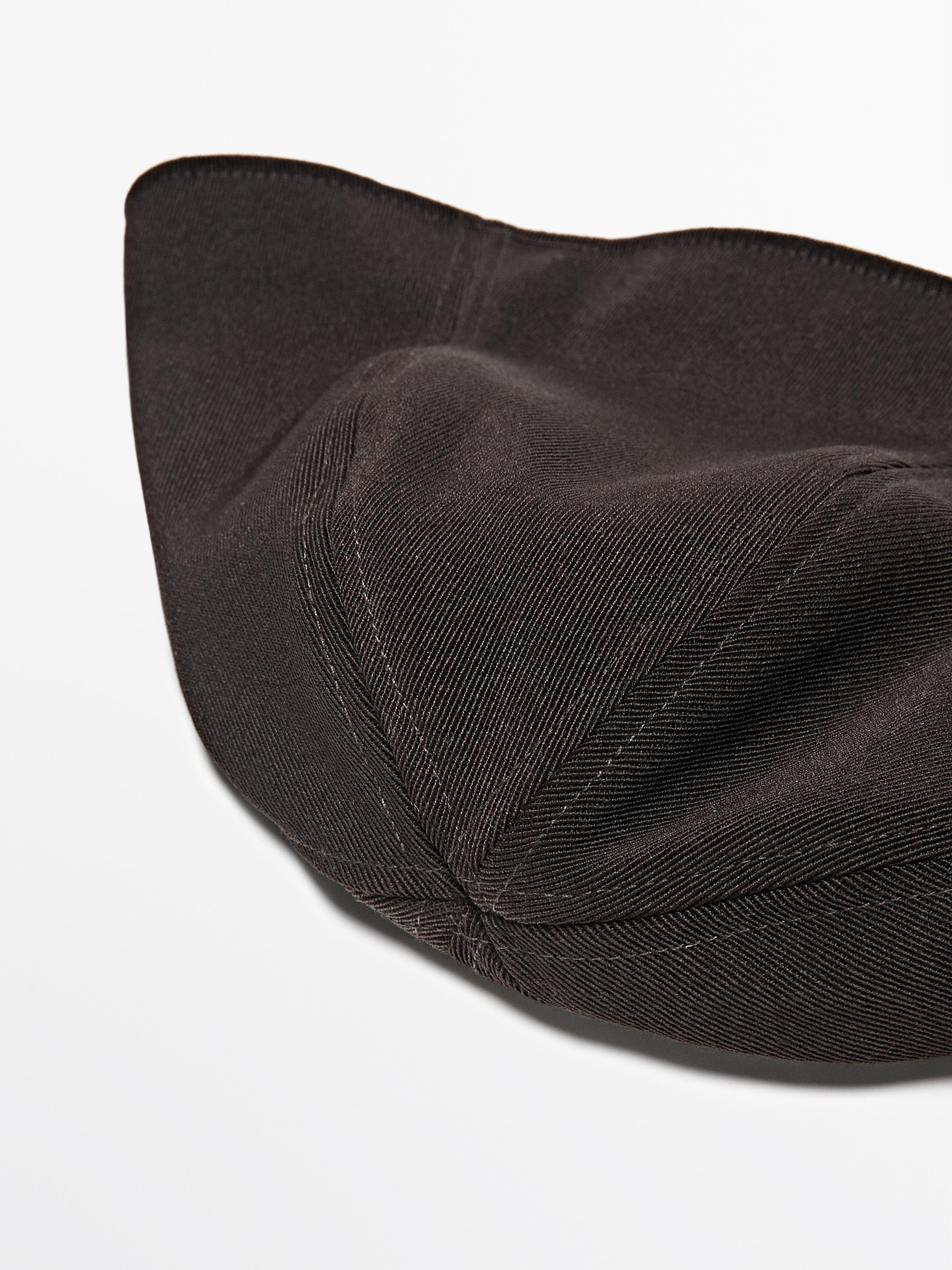 Kanvas balıkçı şapkası